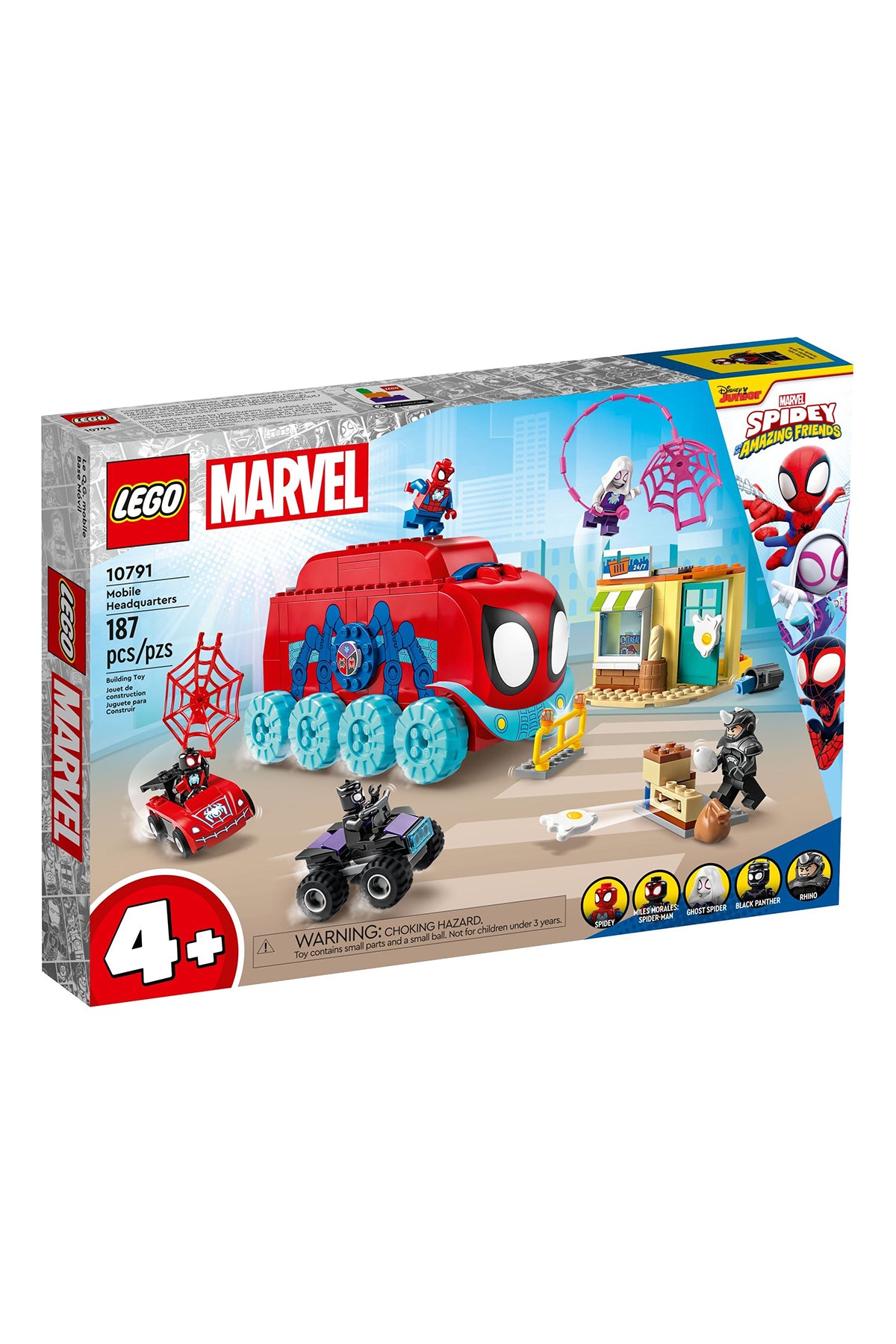 Lego Marvel : Team Spidey's Mobile Headquarters