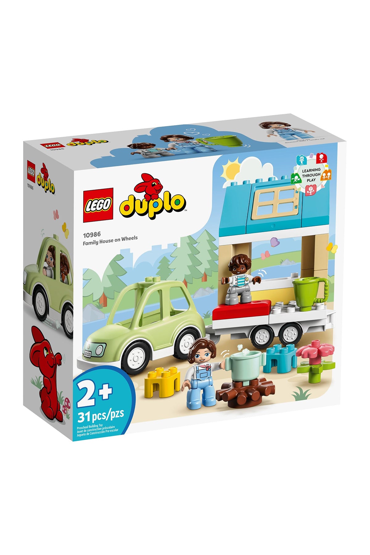 Lego Duplo : Family House On Wheels