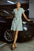 ANDRIANA Women's Striped Formal Dress