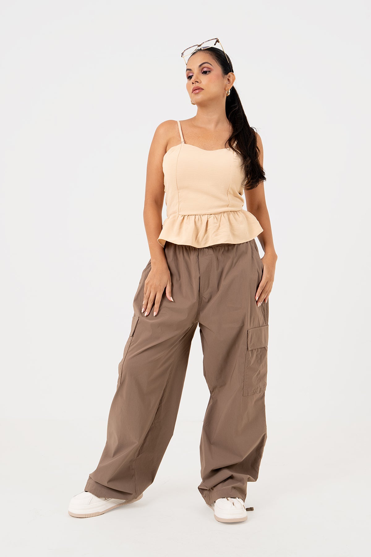 Modano Bloom Women's Casual Cargo Pant