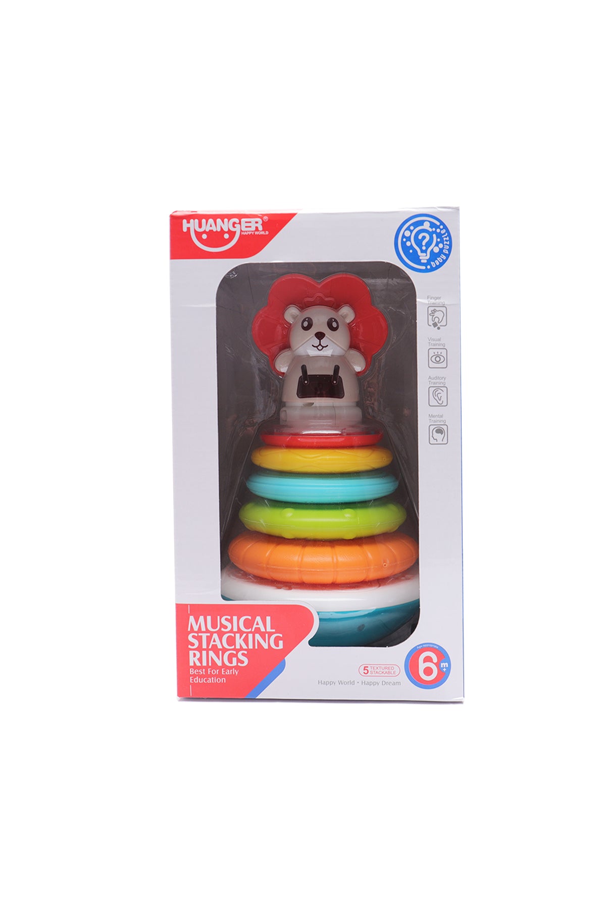 Huanger Baby Musical Stacking Ring Toy