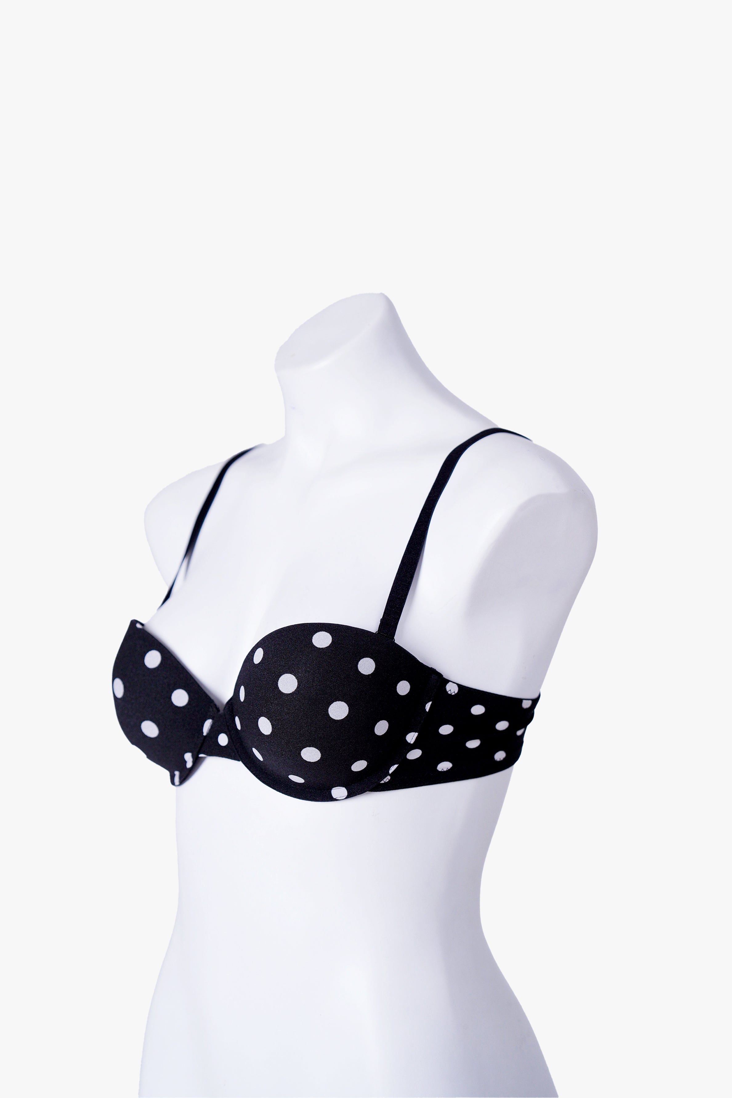 Envogue Black Multiway Dotted Bra