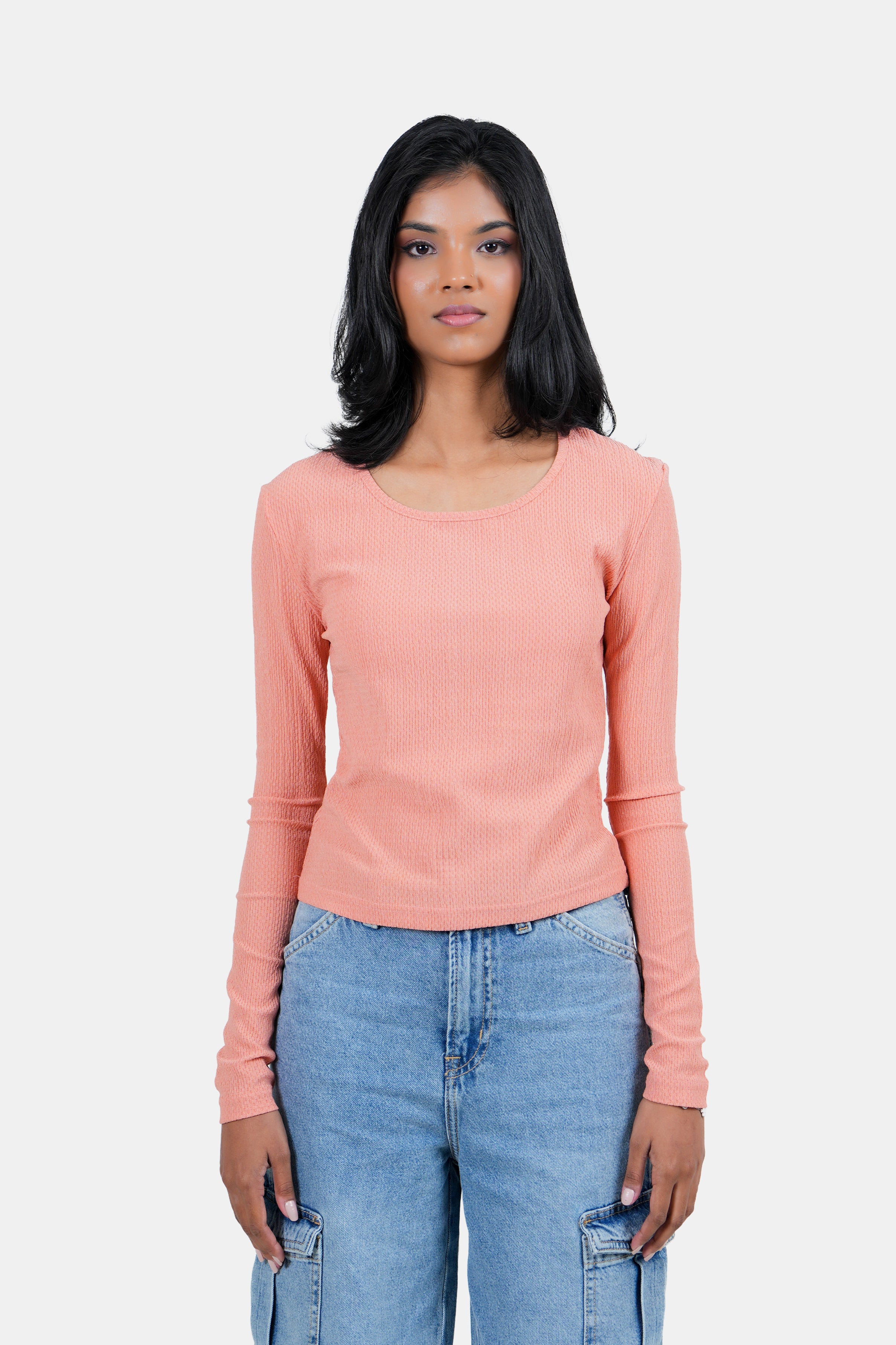 Modano Ladies Casual Long Sleeve Top