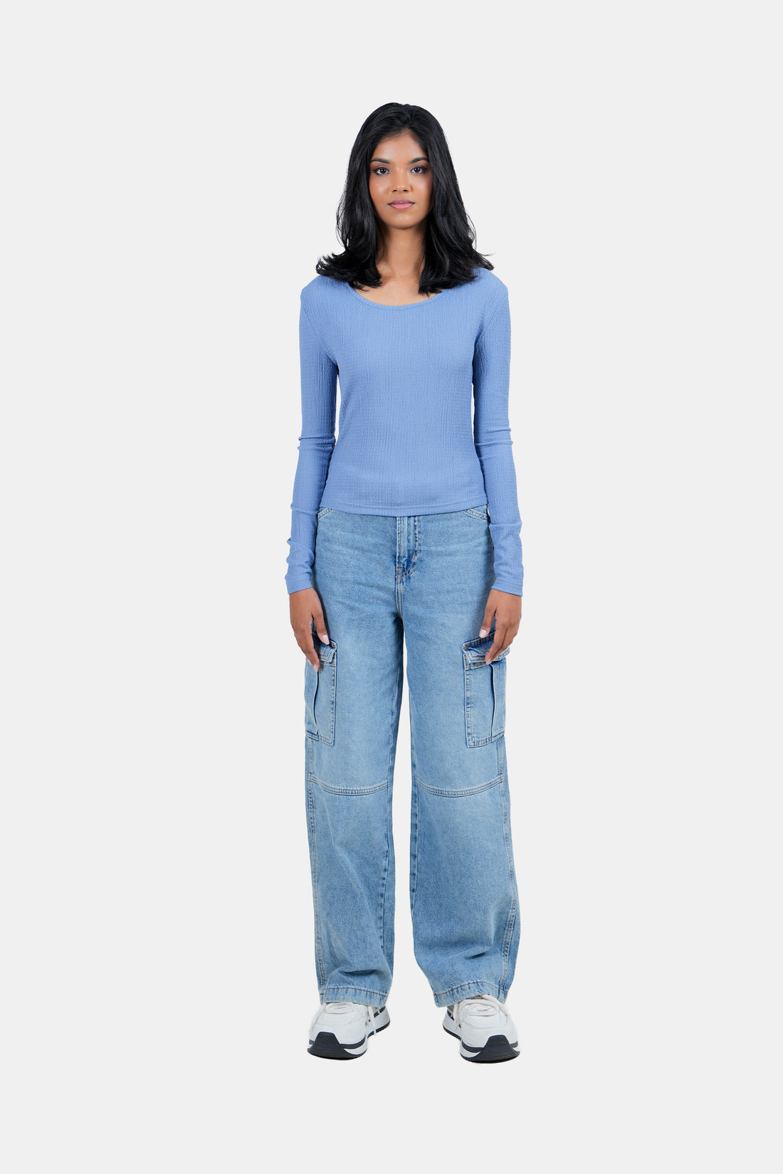 Modano Ladies Casual Long Sleeve Top