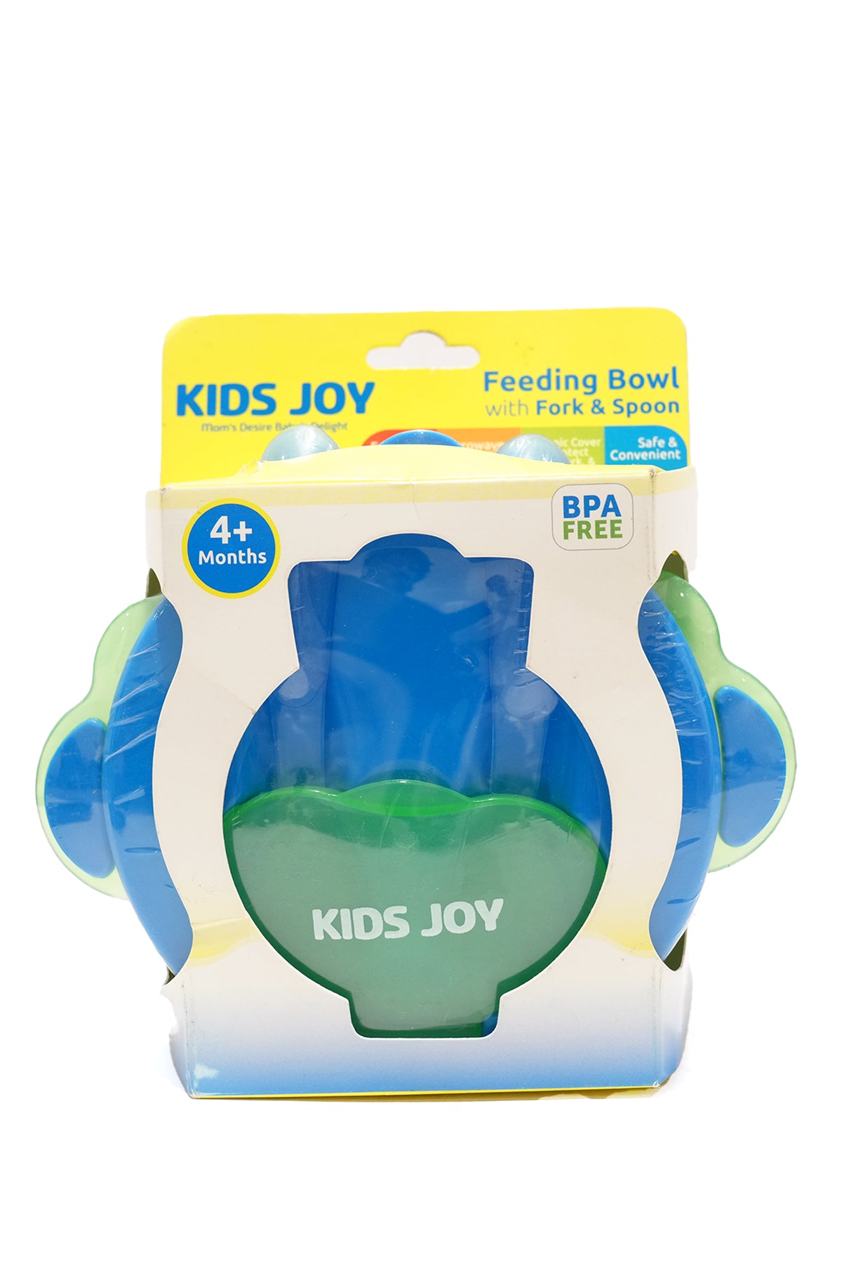 Kids Joy Feeding Bowl with Fork & Spoon