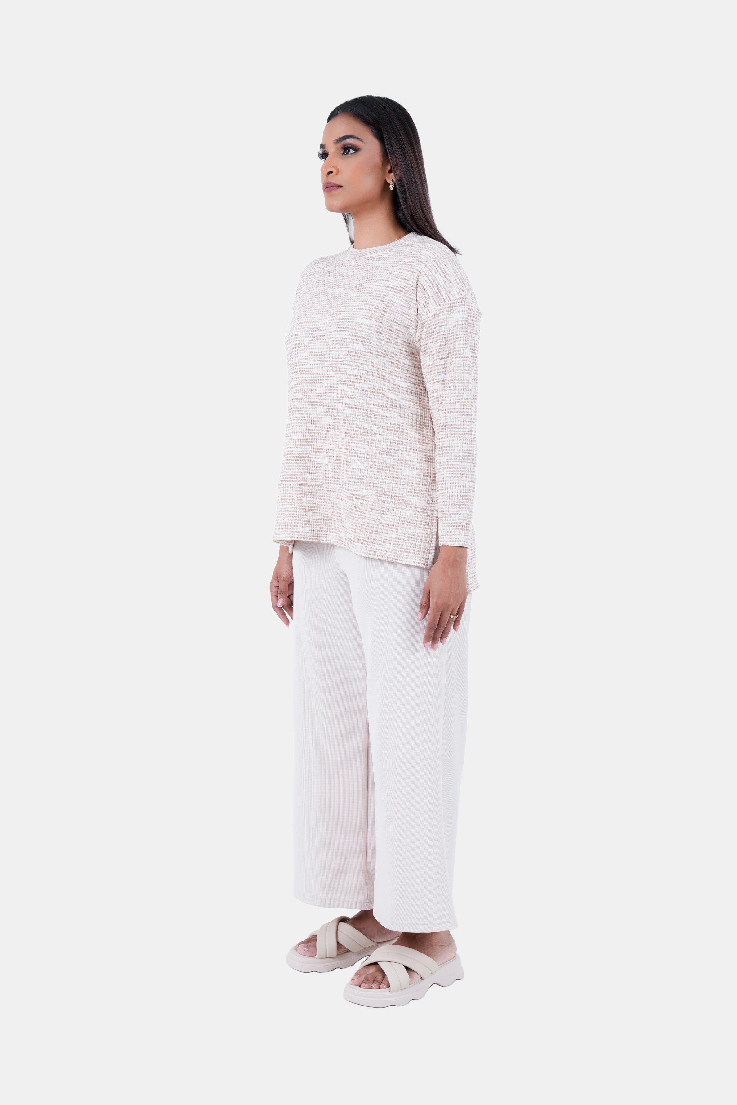 Hada SCENE Women's Luxe Street Long Sleeve Top