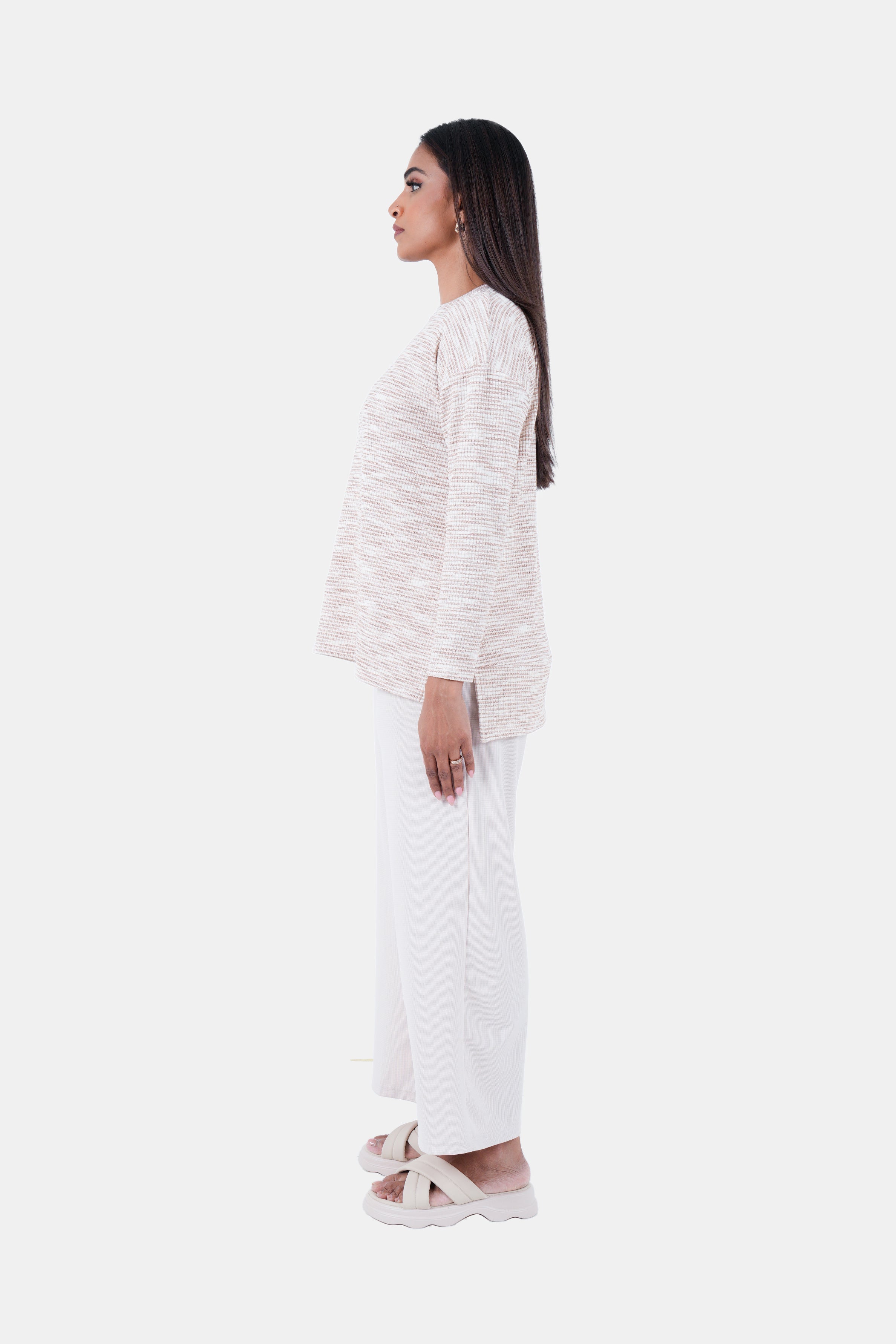 Hada SCENE Women's Luxe Street Long Sleeve Top