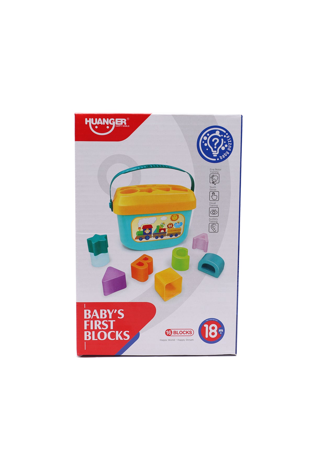 Huanger Baby's First Blocks Toy