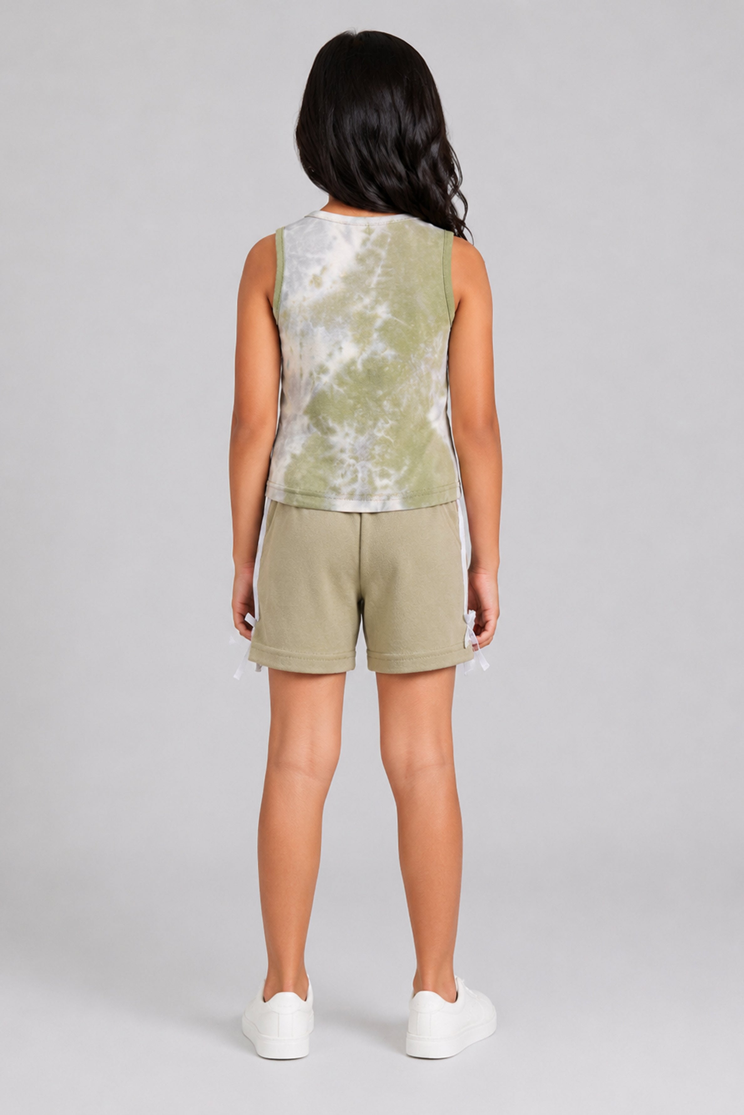 LITTLE MODANO Kids' Green Top