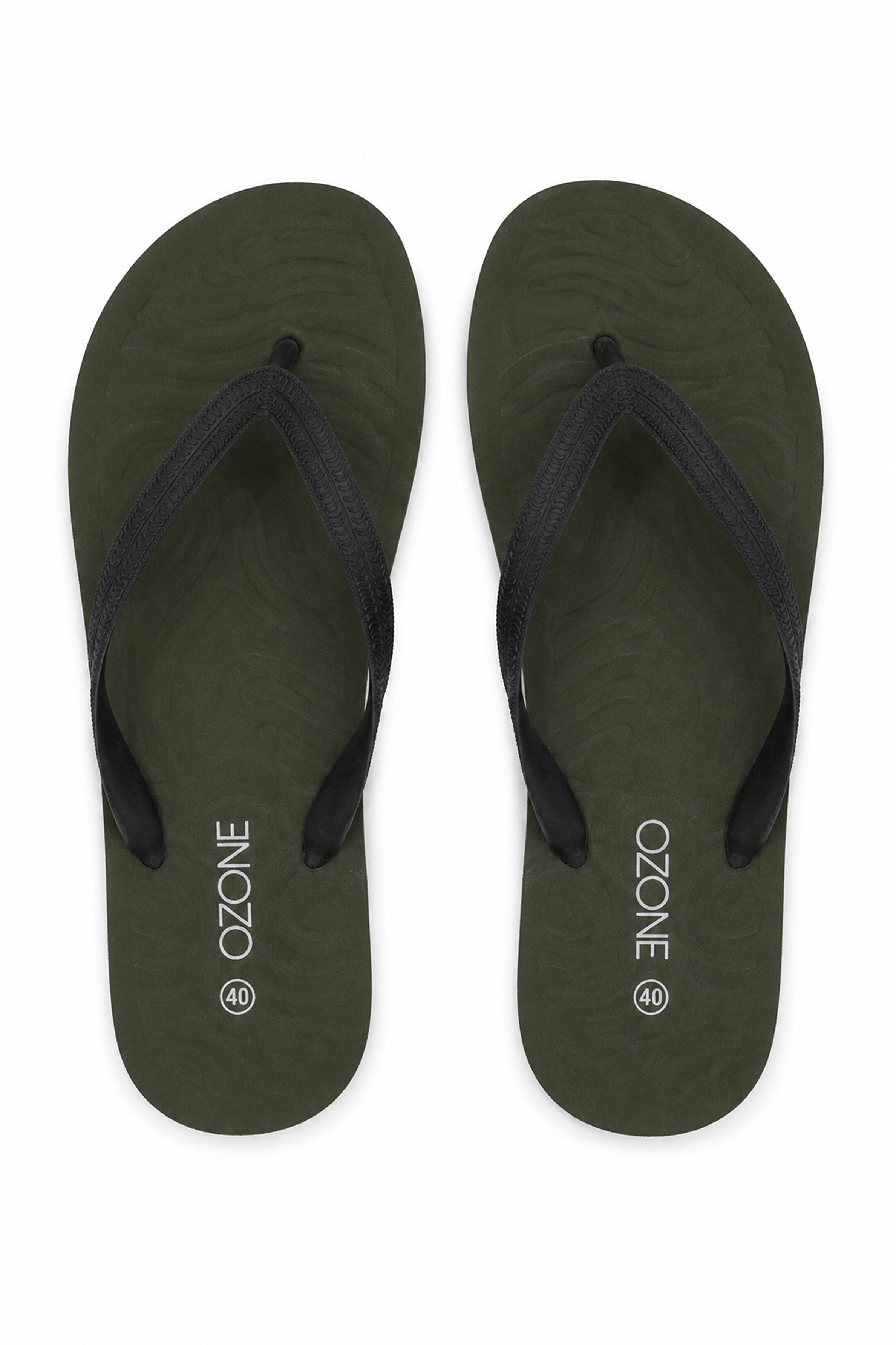 OZONE Men's Flip Flops - Green