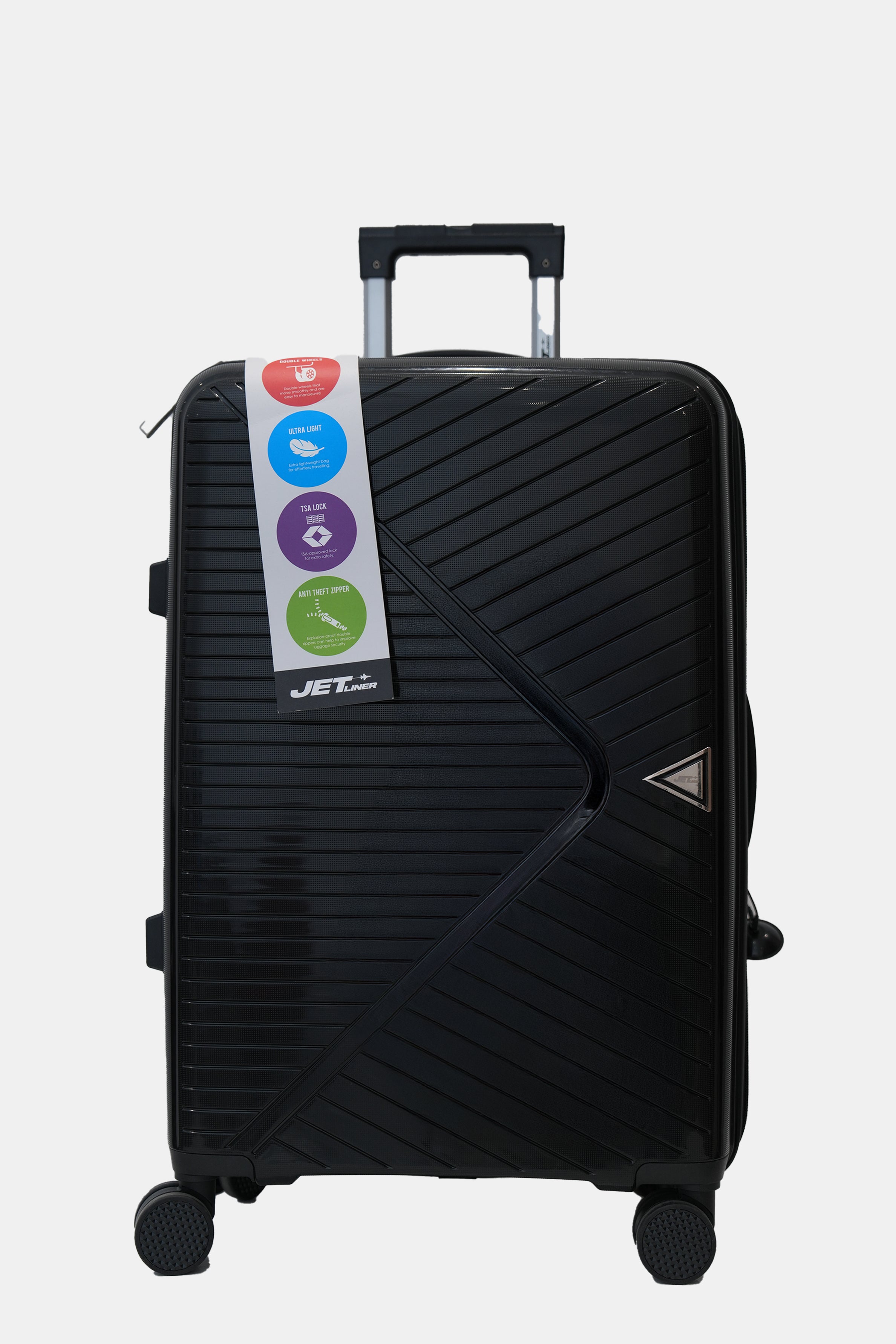 Jetliner Luggage Bag-Black