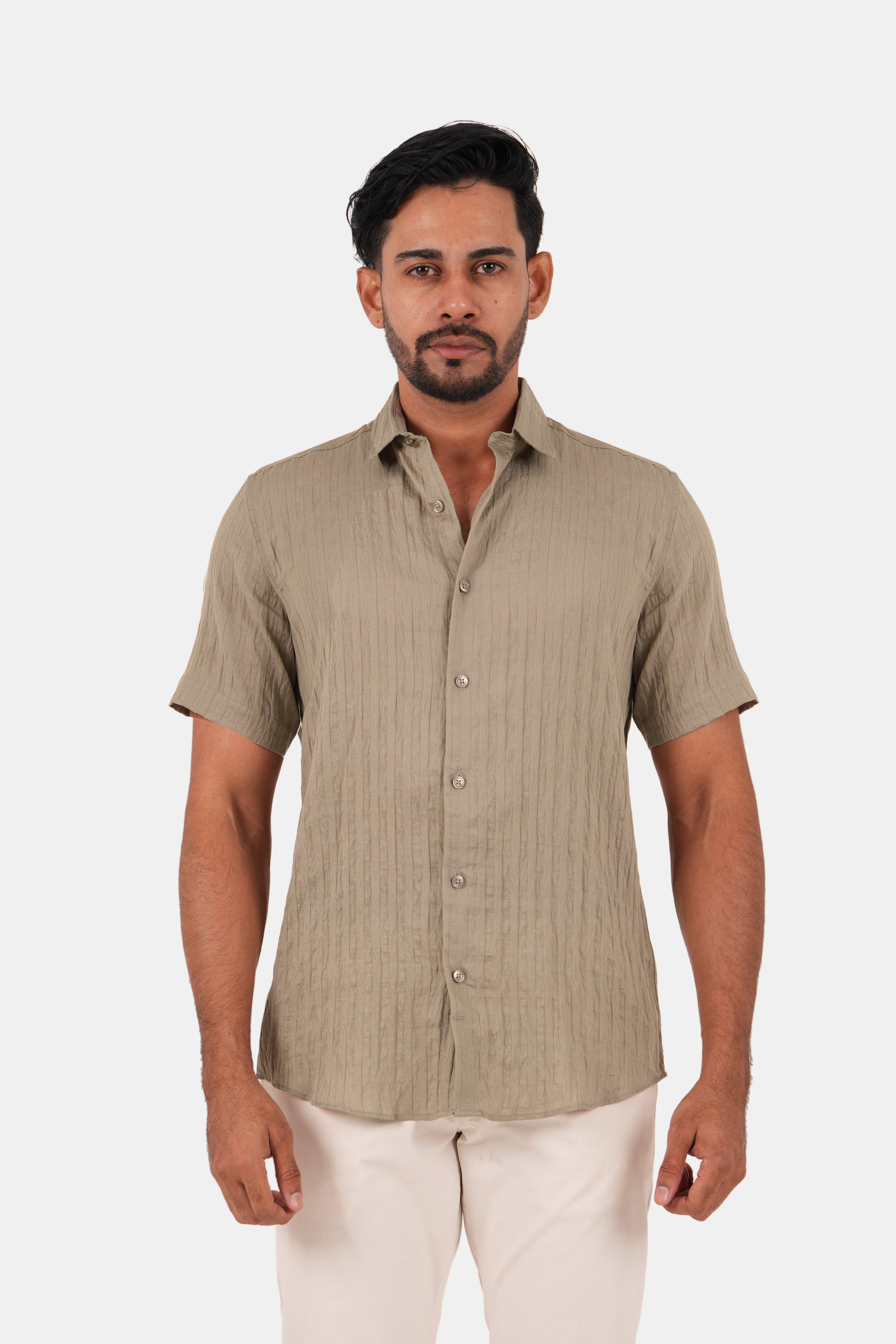Kingstreet Modern Muse Men's Casual Linen Shirt