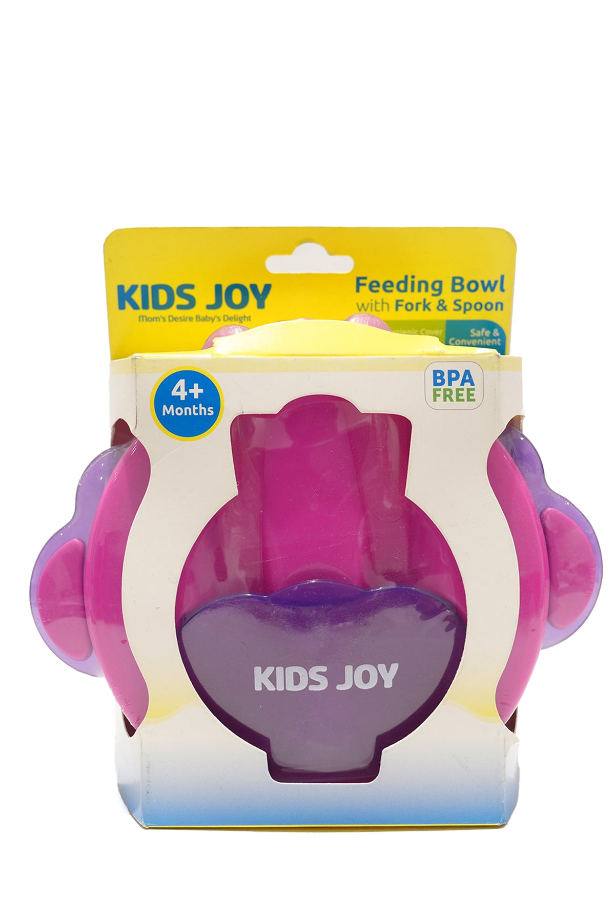 Kids Joy Feeding Bowl with Fork & Spoon