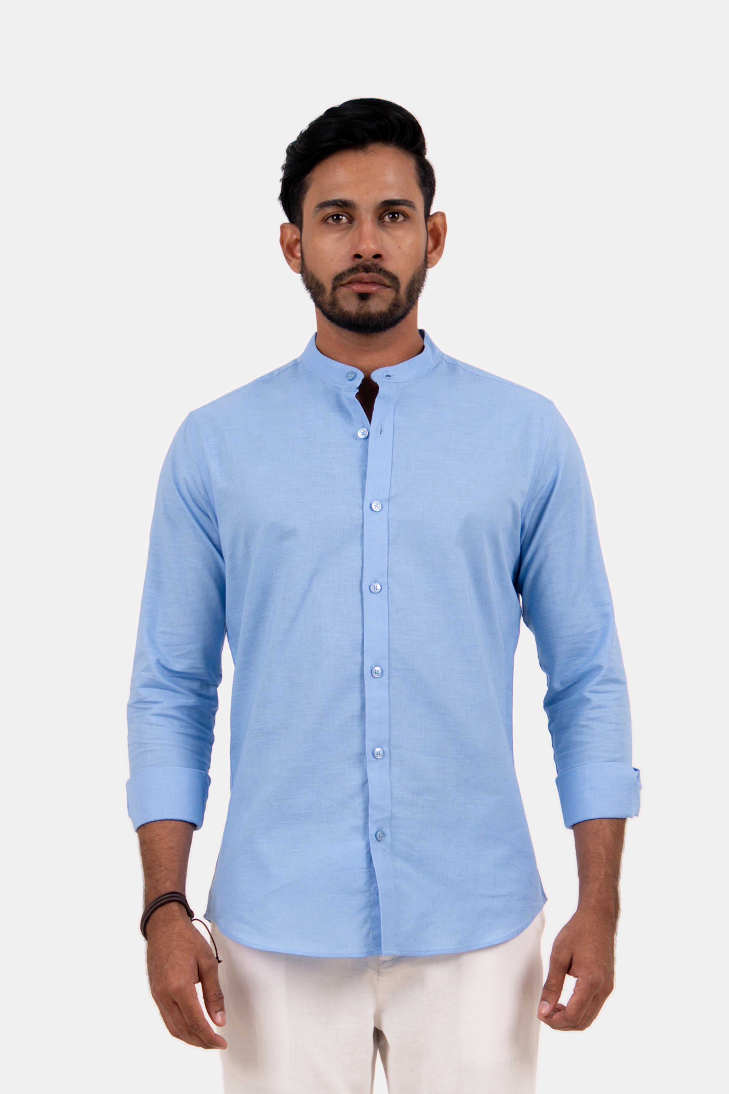 King Street Men's Casual Linen Shirt
