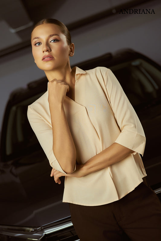 ANDRIANA Women's Formal Blouse