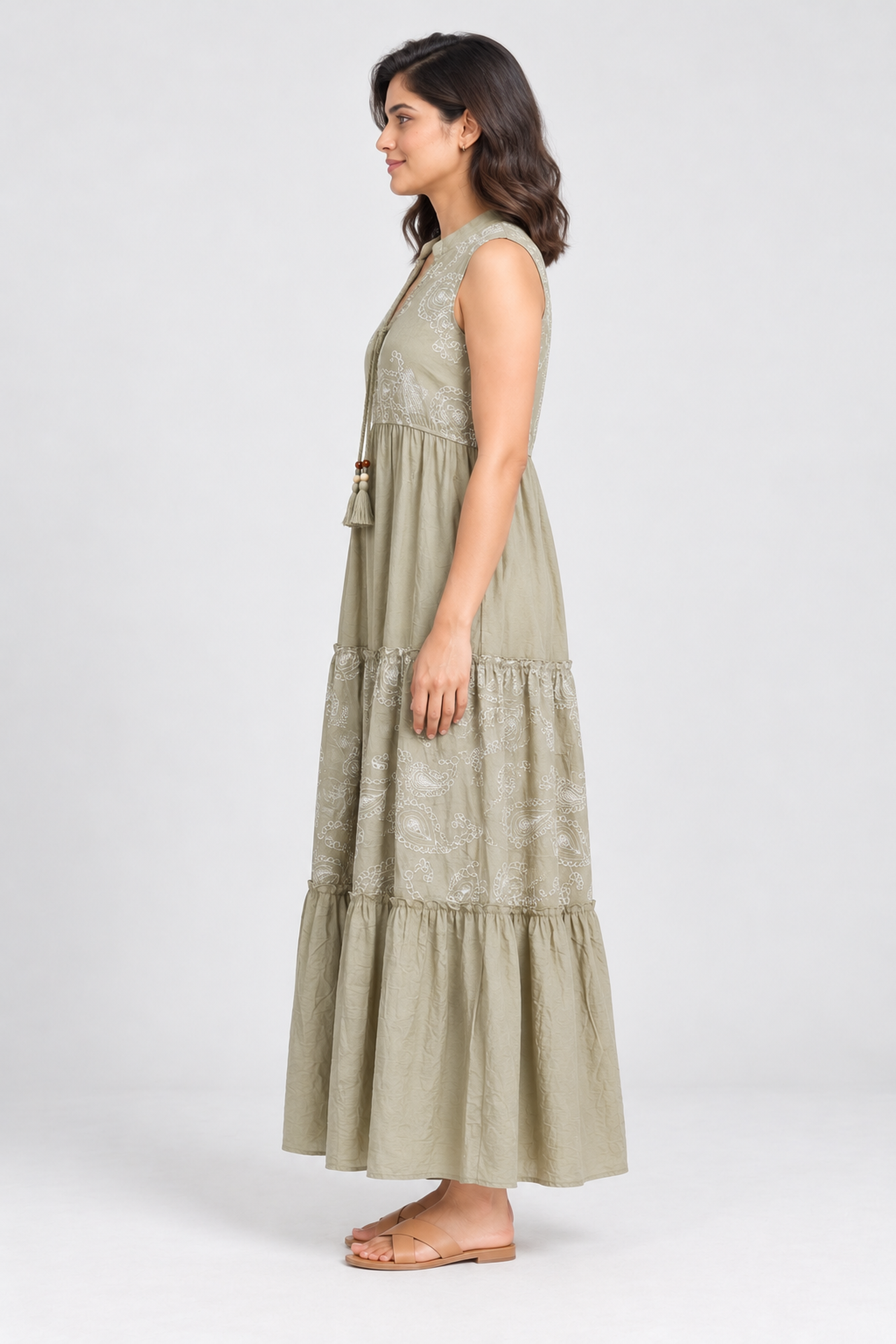 FOREVER 21 Women's Casual Regular Dress - Olive