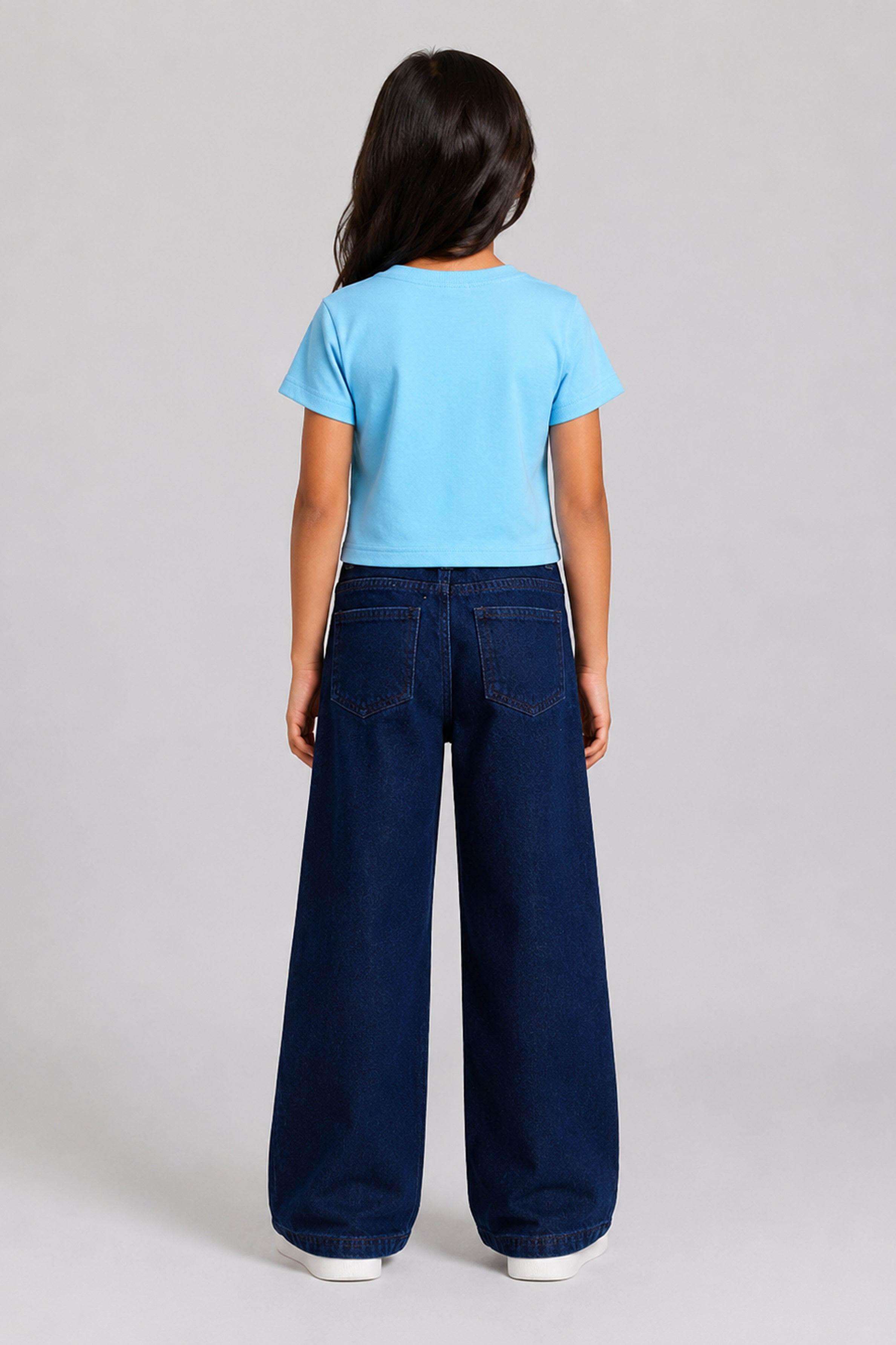 LITTLE MODANO Kids' Blue Top