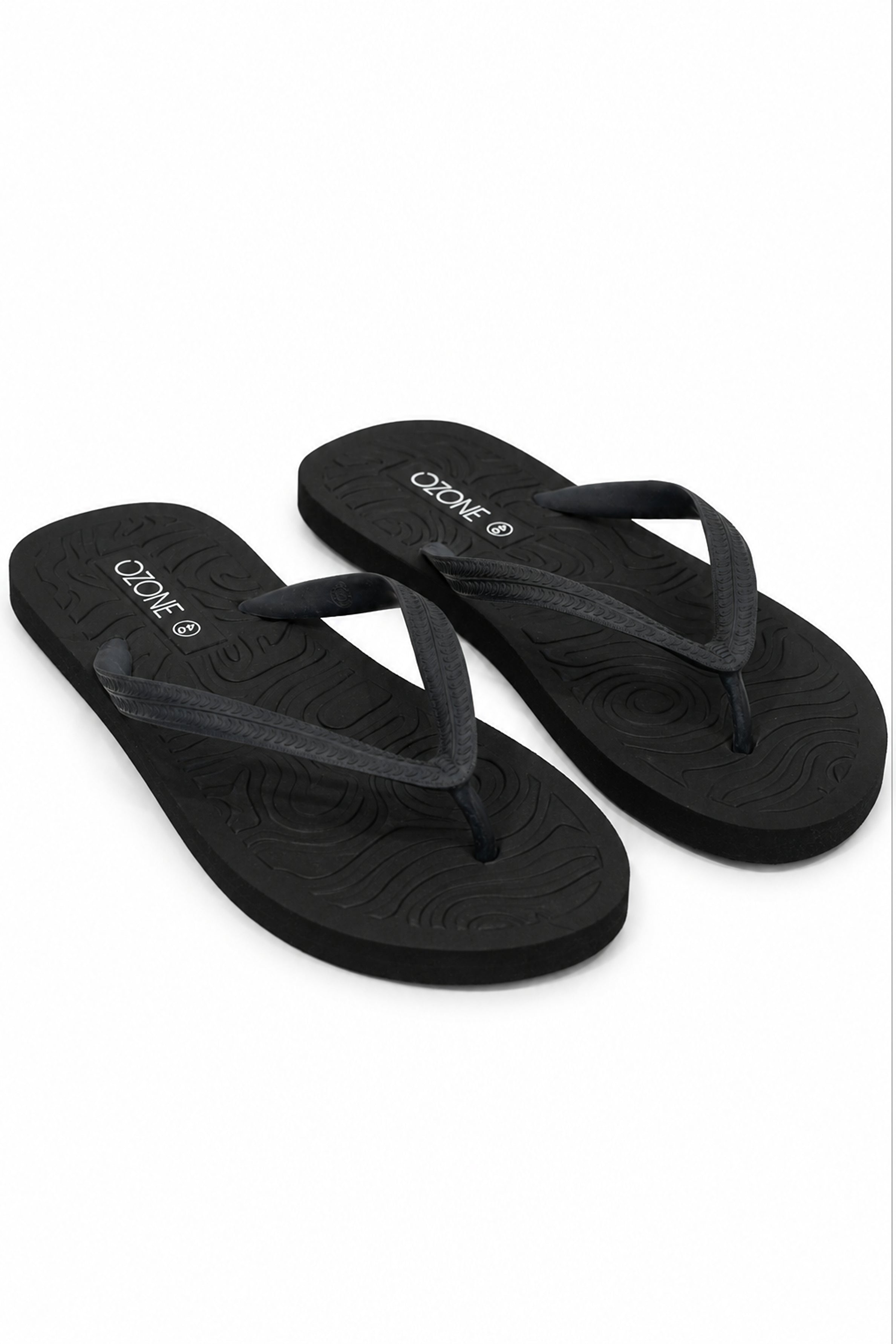 OZONE Men's Flip Flops - Black