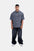 Hustle Men's Denim Shirt - Gray
