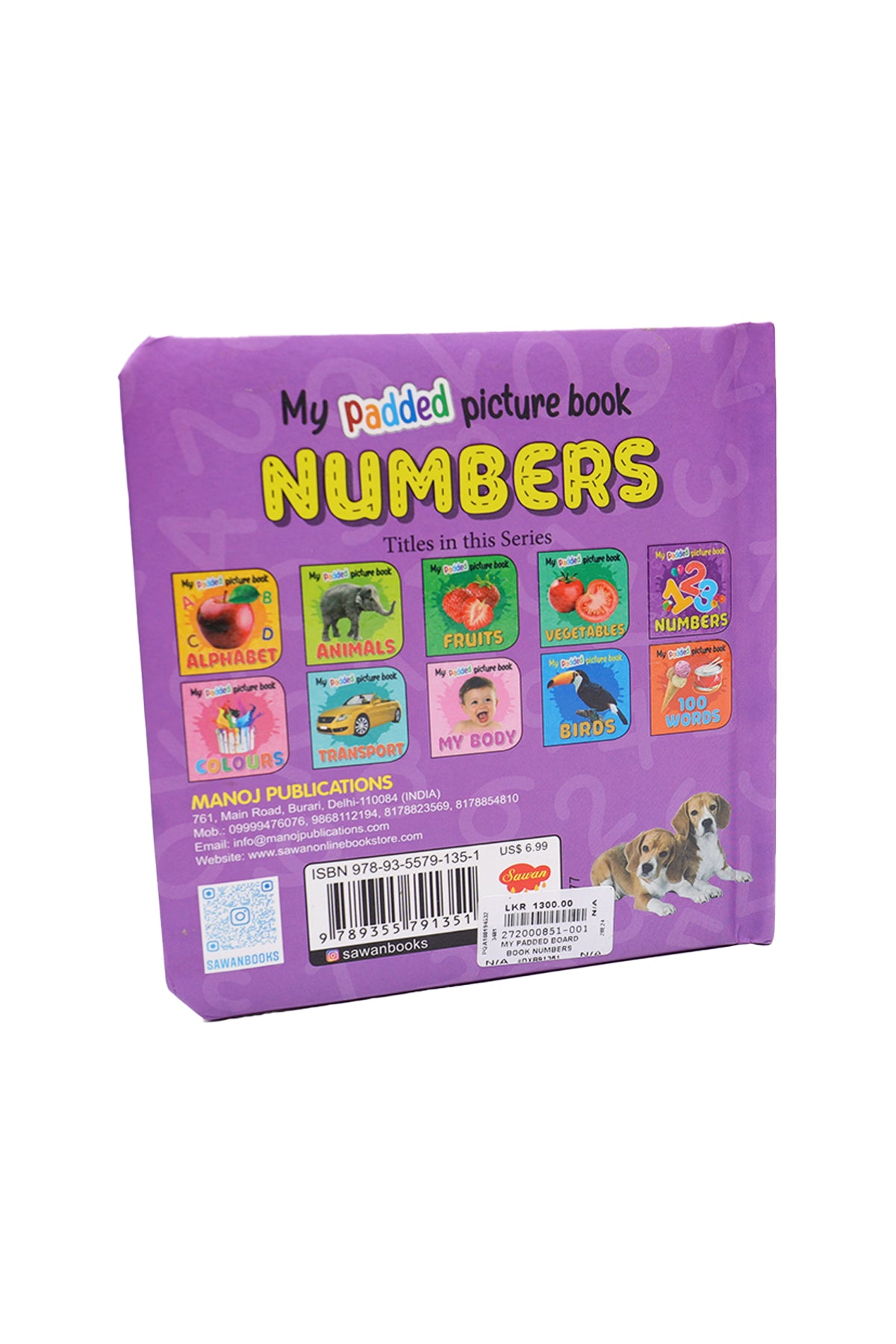 Numbers Learning Picture Books