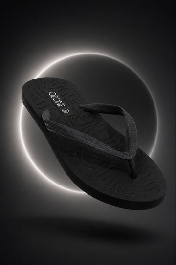 OZONE Men's Flip Flops - Black