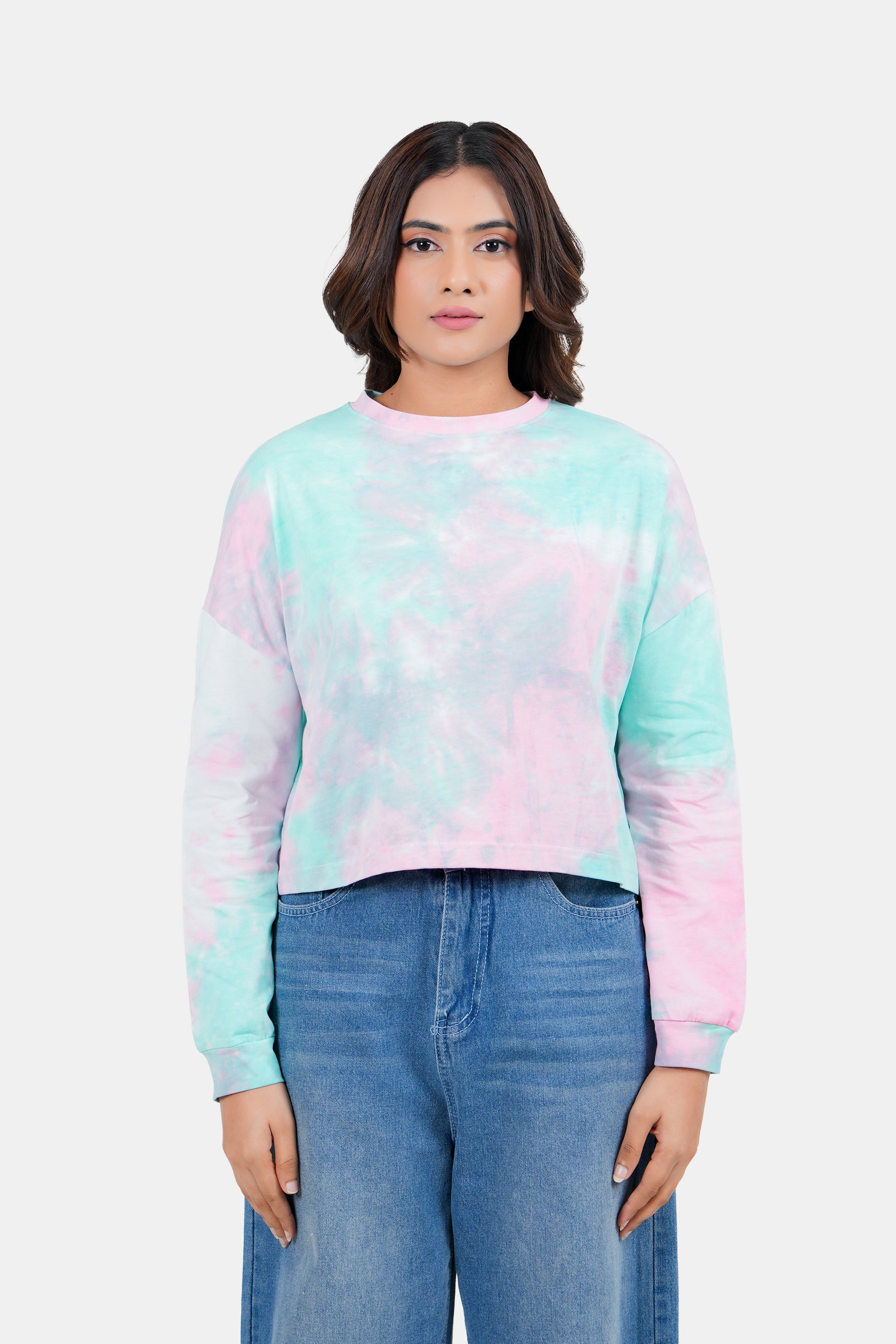 Modano Women's Tie Dye Long Sleeve - T-Shirt