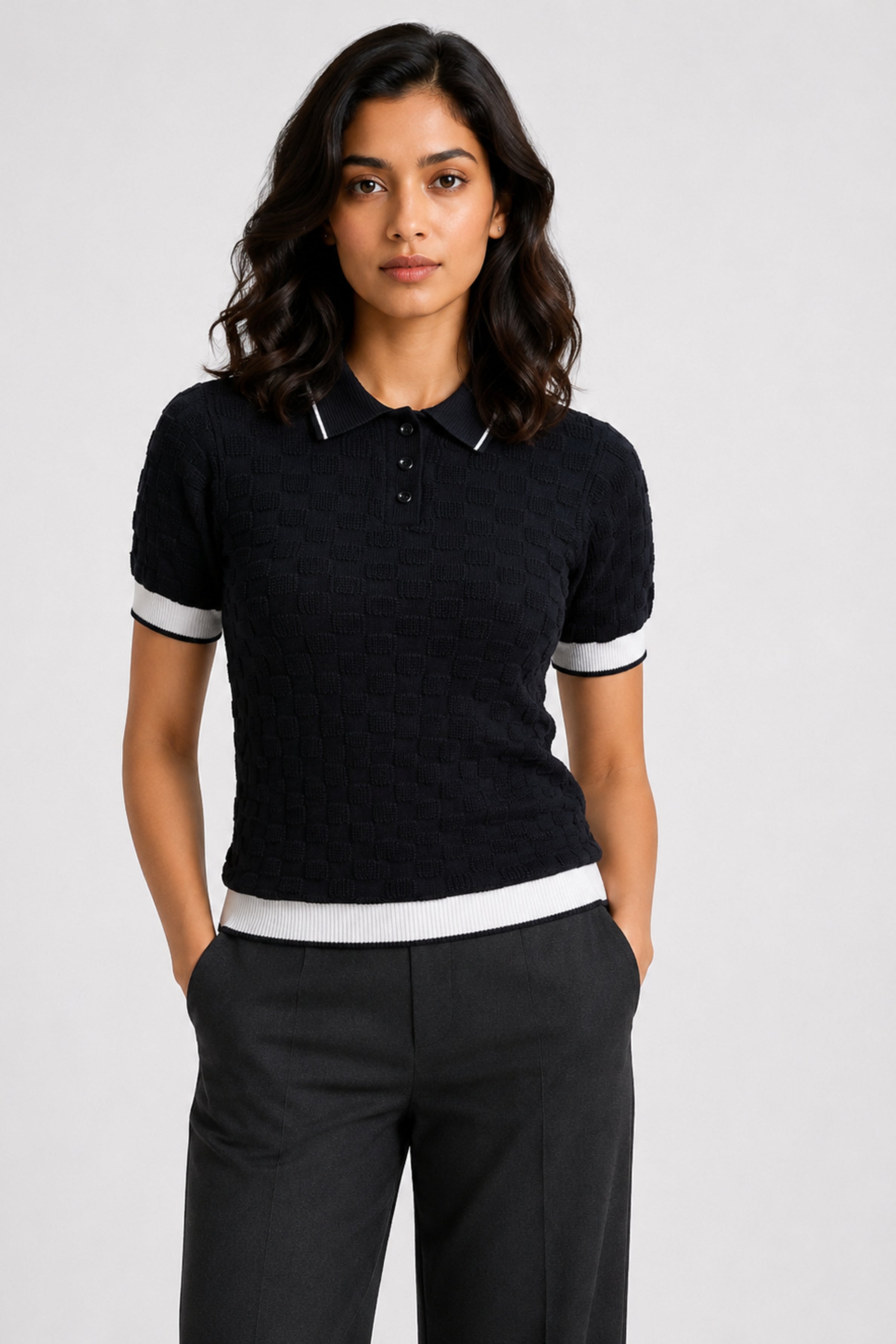 MODANO Women's Short Sleeve Tees - Black