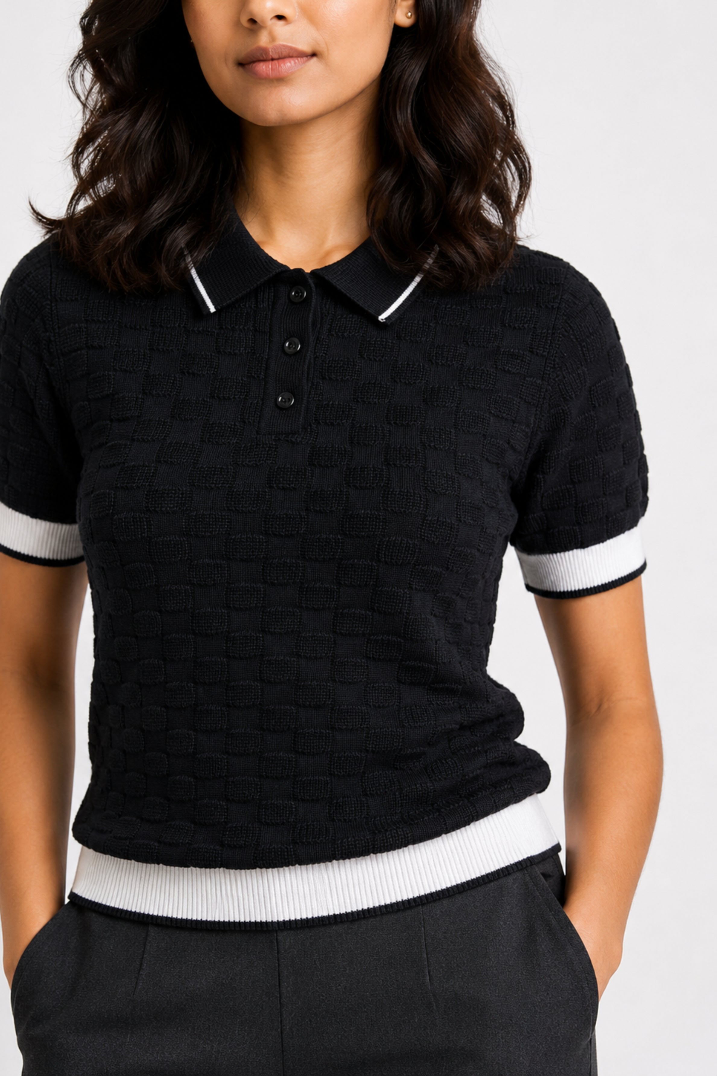 MODANO Women's Short Sleeve Tees - Black