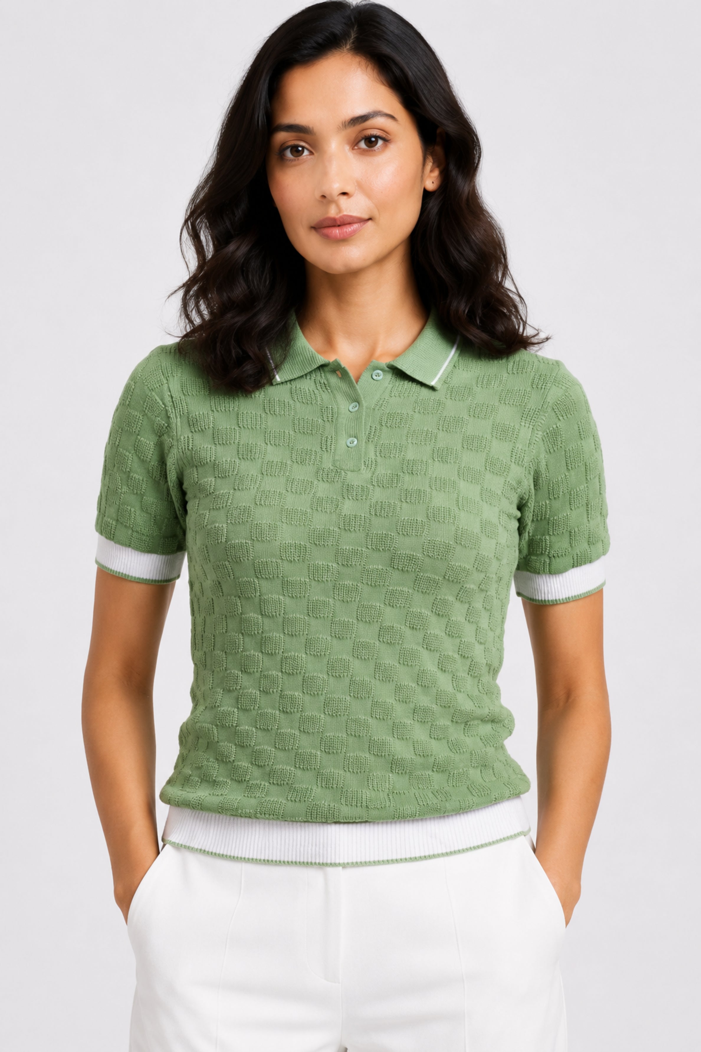 MODANO Women's Short Sleeve Tees - Green