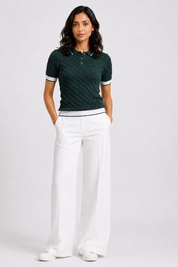 MODANO Women's Short Sleeve Tees - Dark Green
