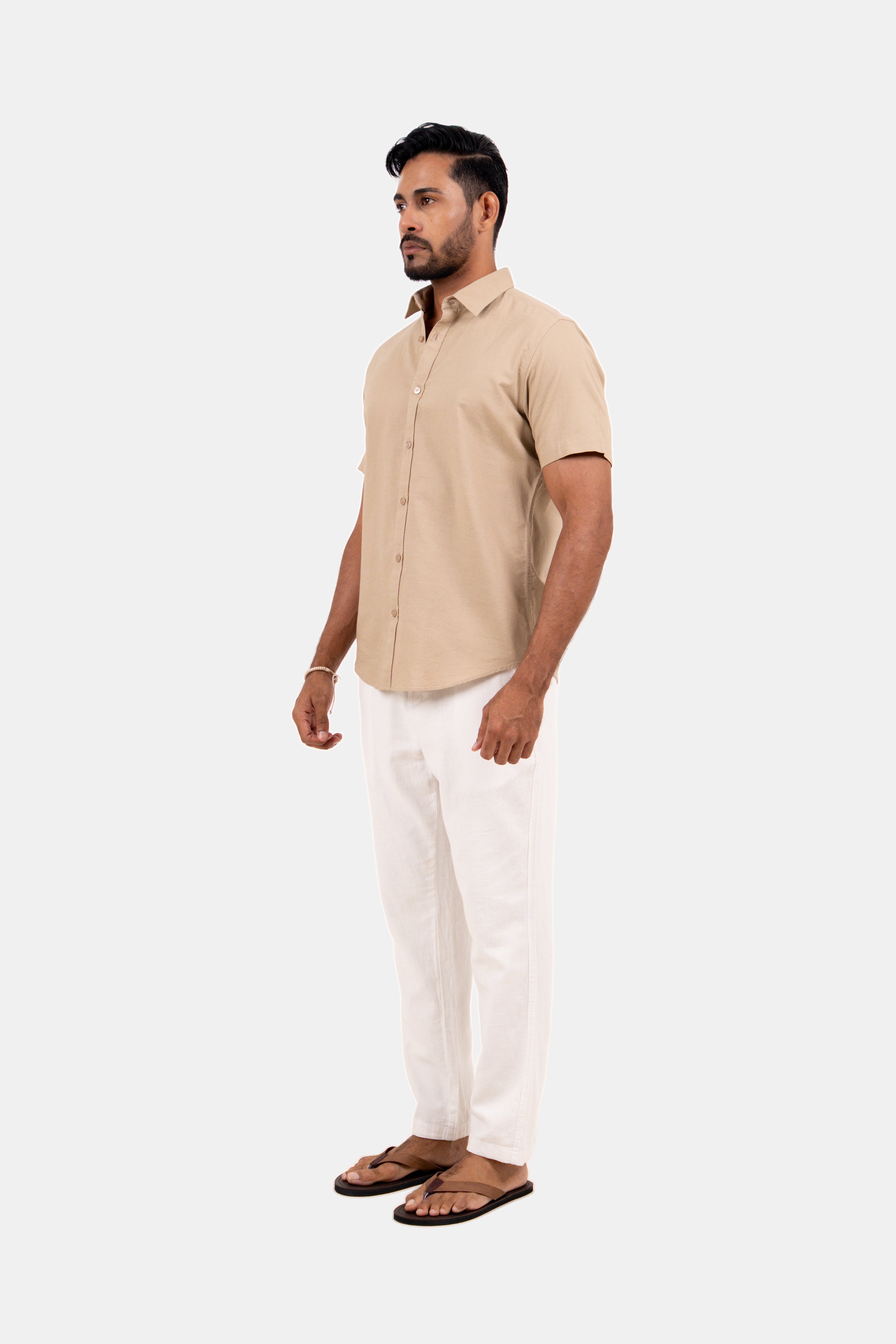 King Street Men's Casual Linen Shirt