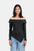 Modano Women's Long Sleeve Off-shoulder T-Shirt - Casual Wear