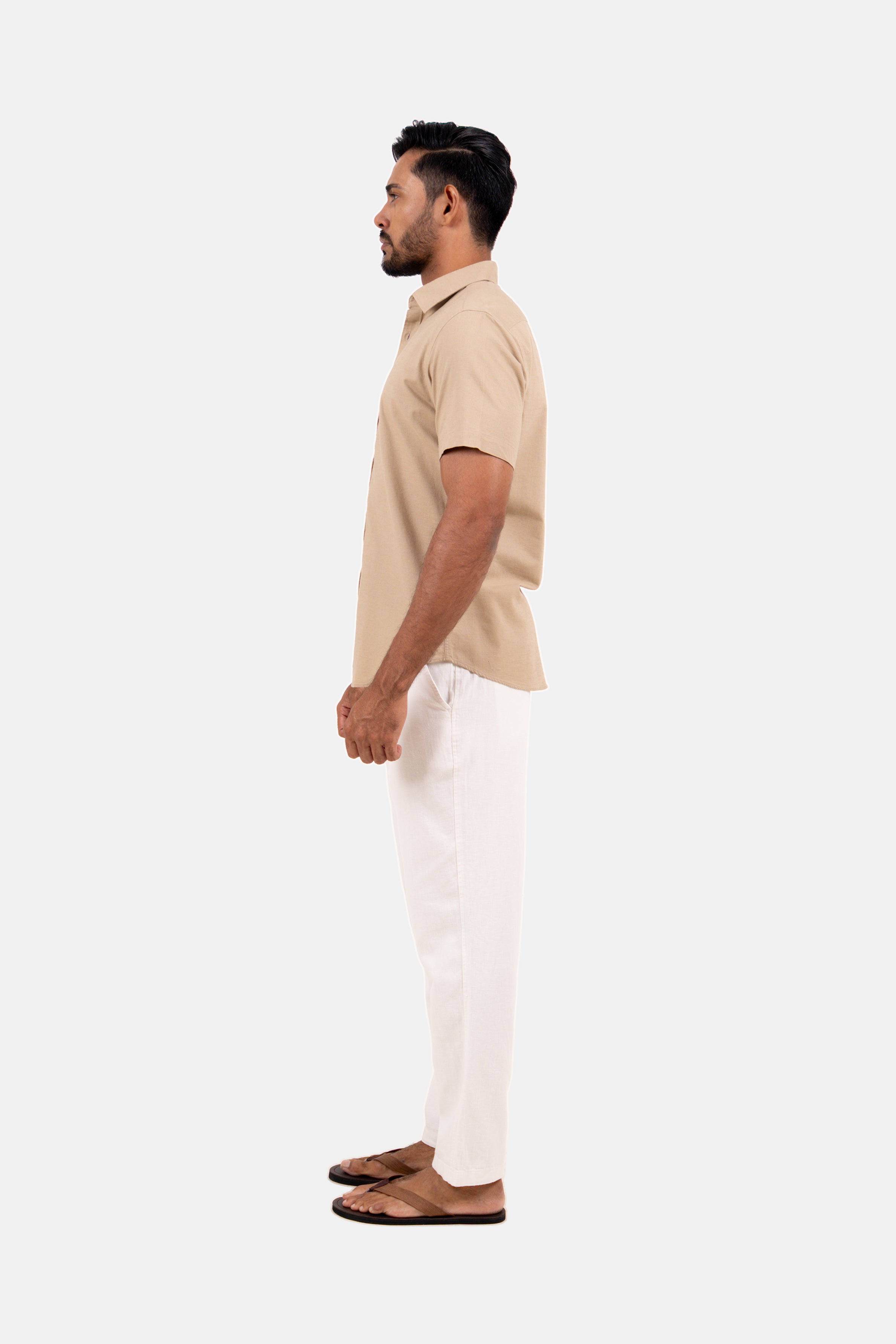 King Street Men's Casual Linen Shirt