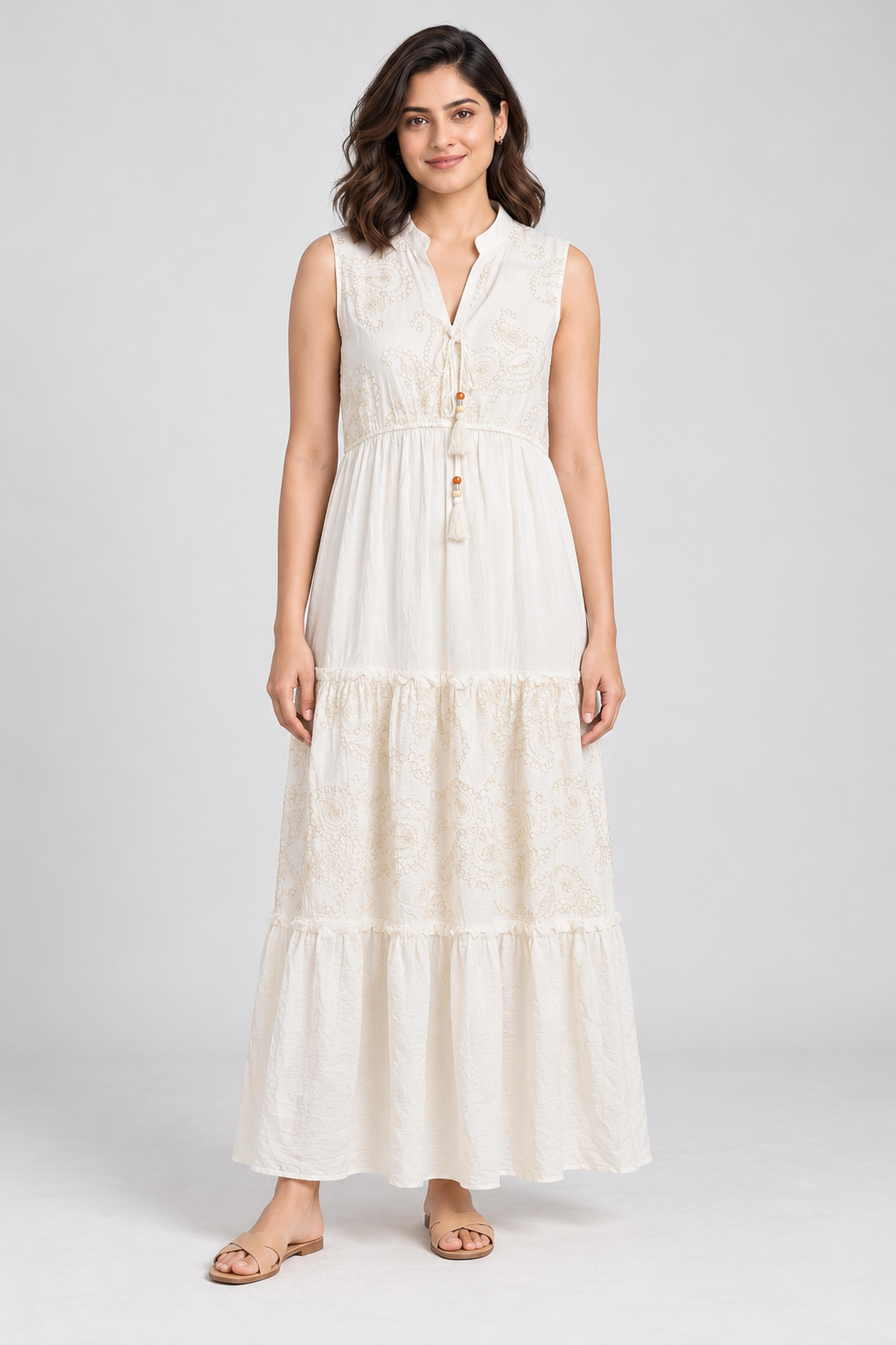 FOREVER 21 Women's Casual Regular Dress - Off White