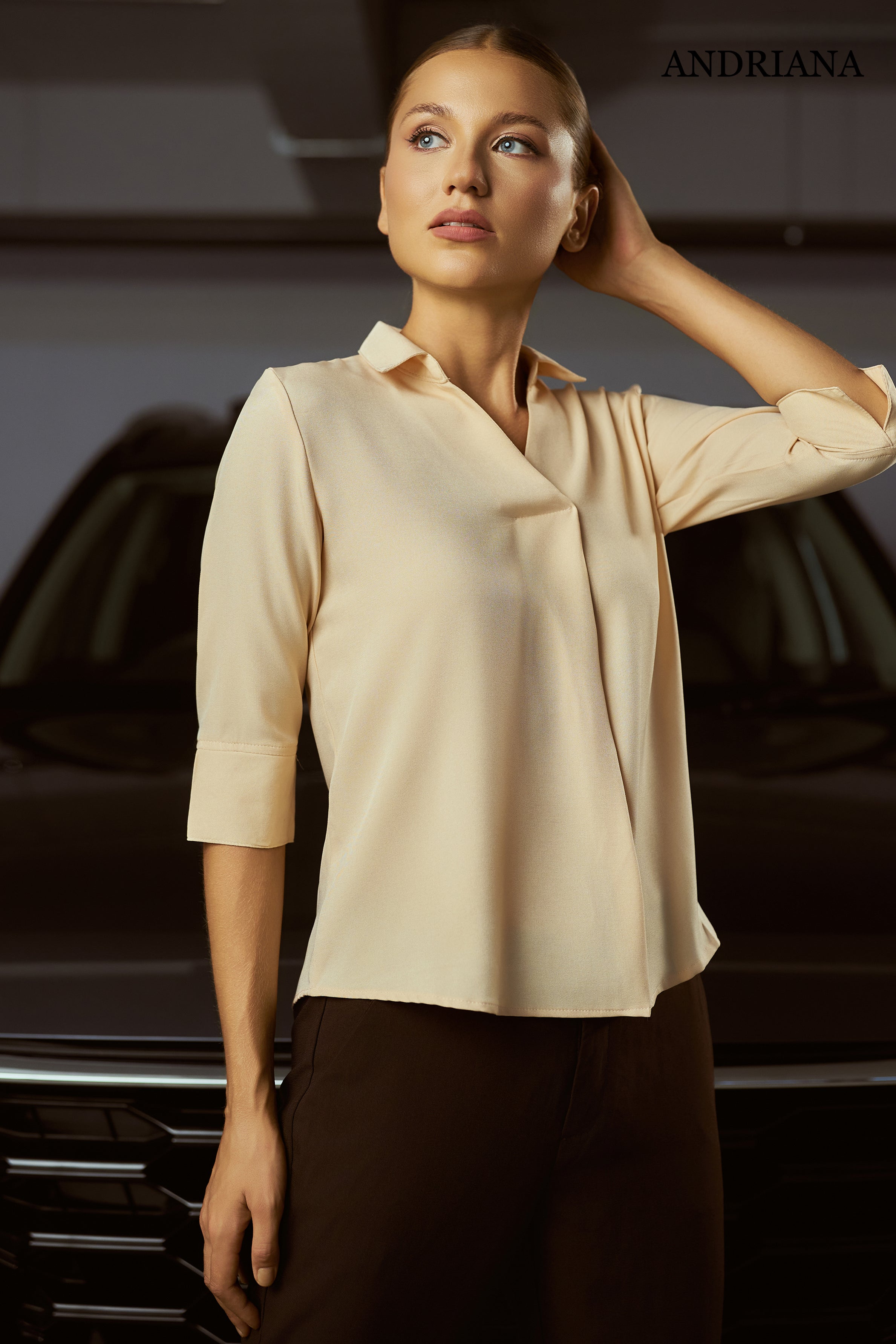 Andriana Women's Blouse - Formal Wear