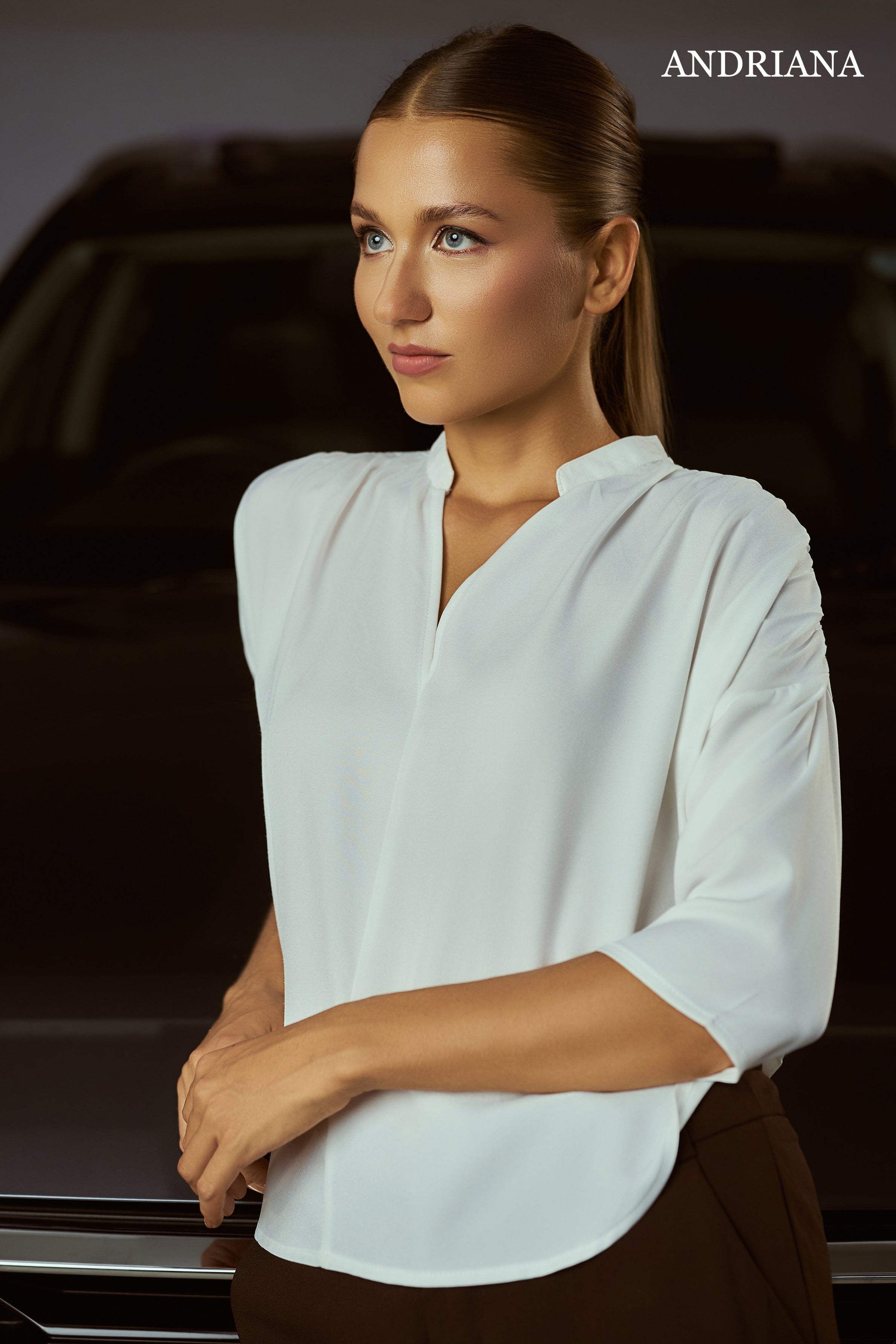 ANDRIANA Women's Formal Blouse