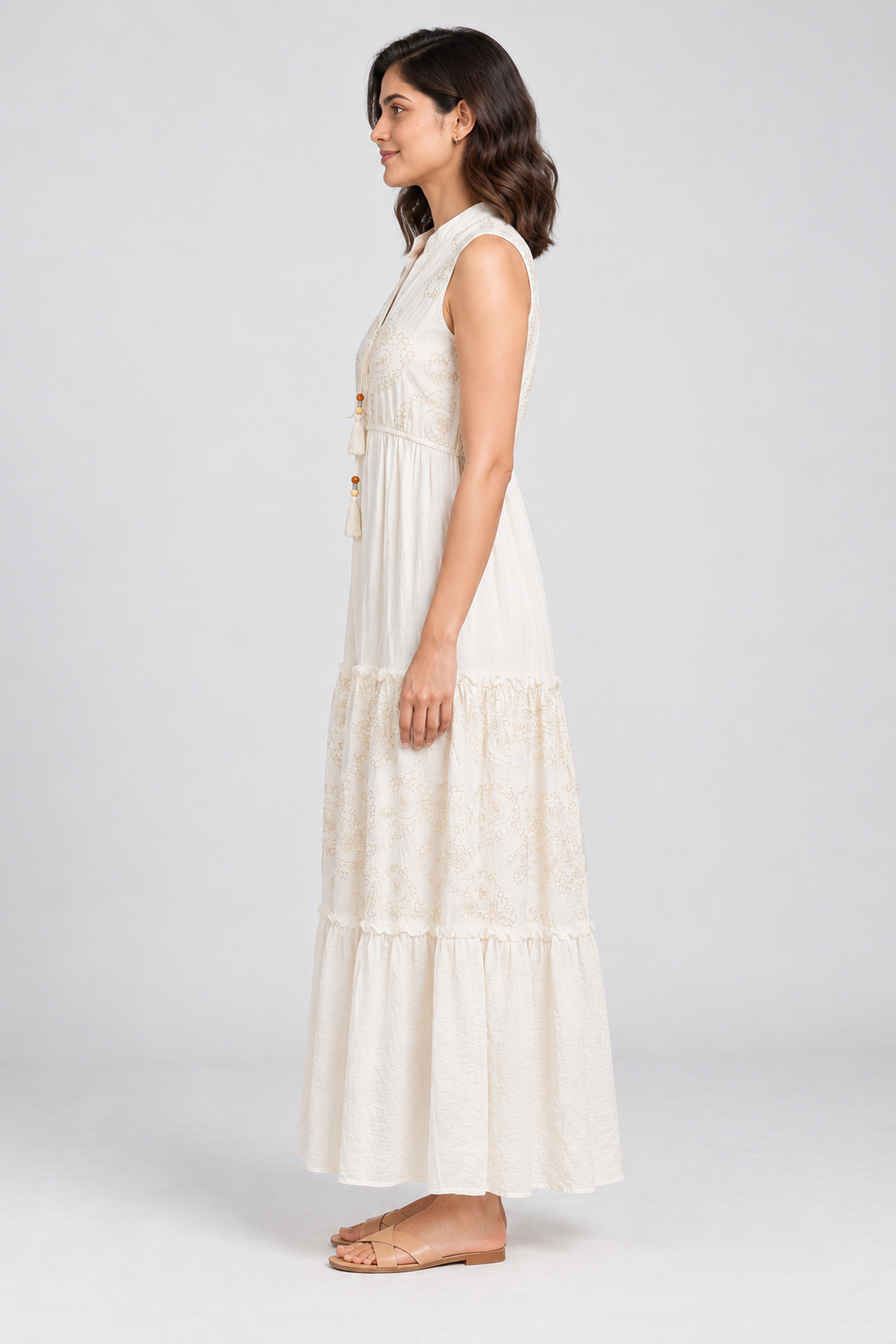 FOREVER 21 Women's Casual Regular Dress - Off White