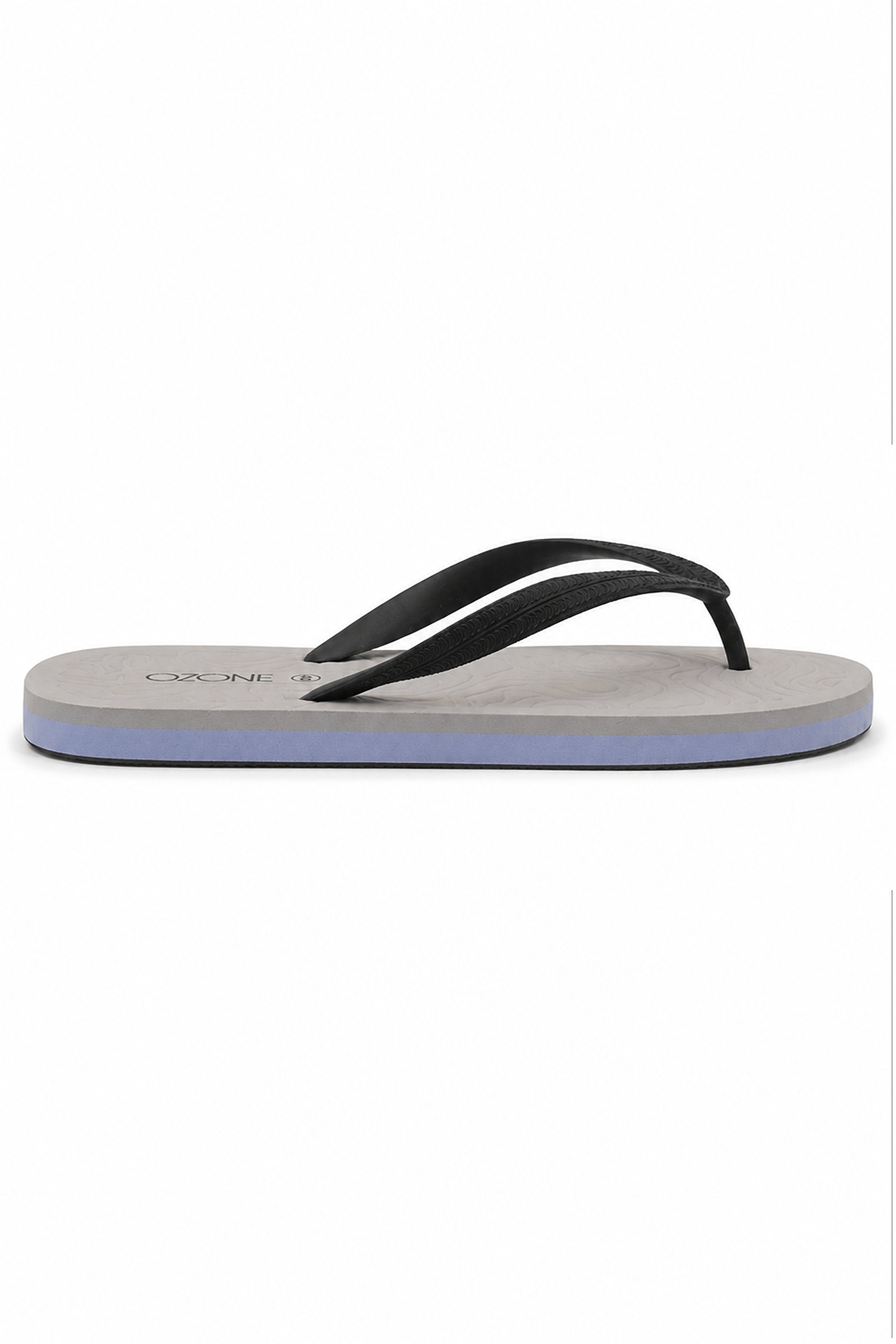 OZONE Men's Flip Flops - Light Gray