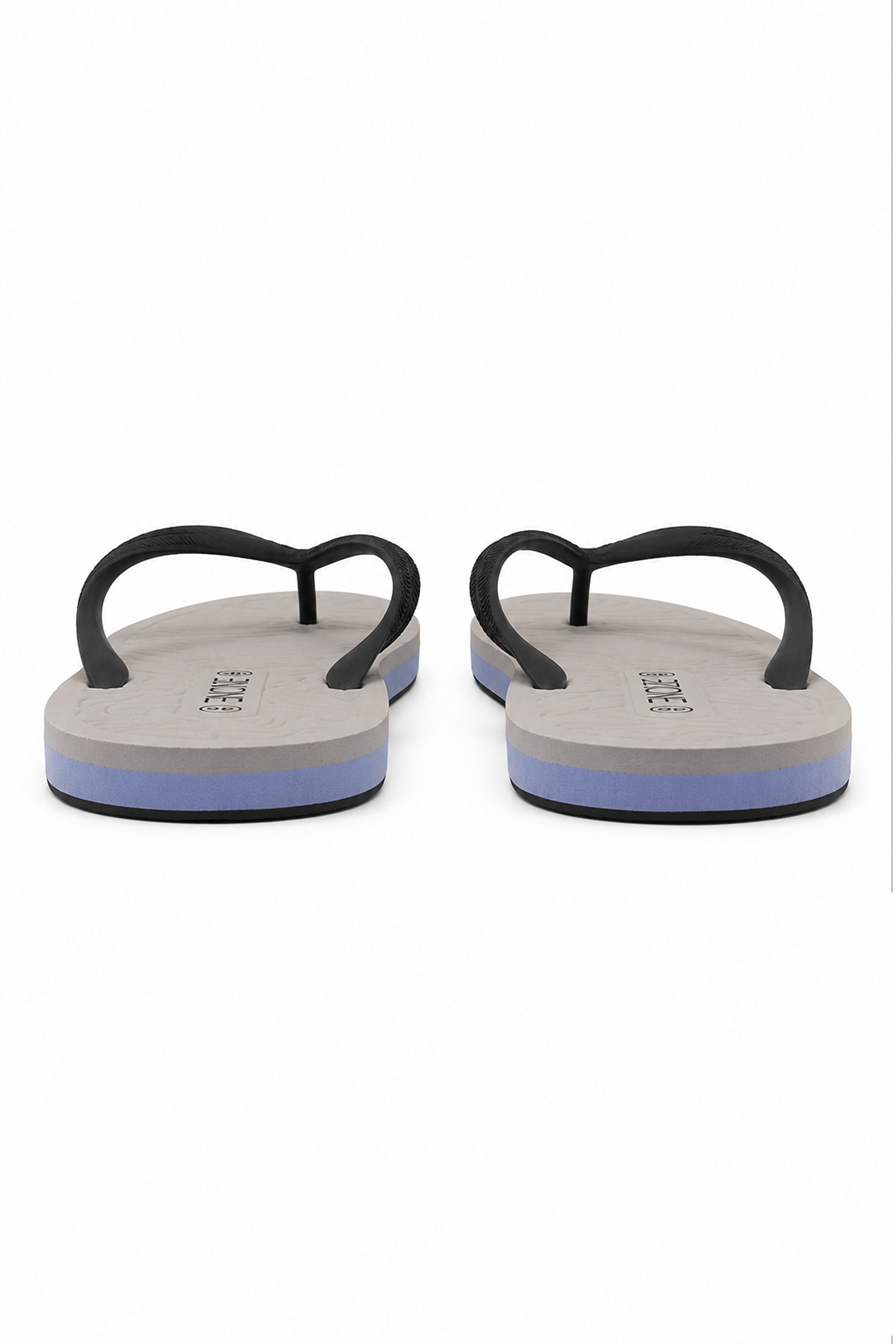 OZONE Men's Light Gray Flip Flops