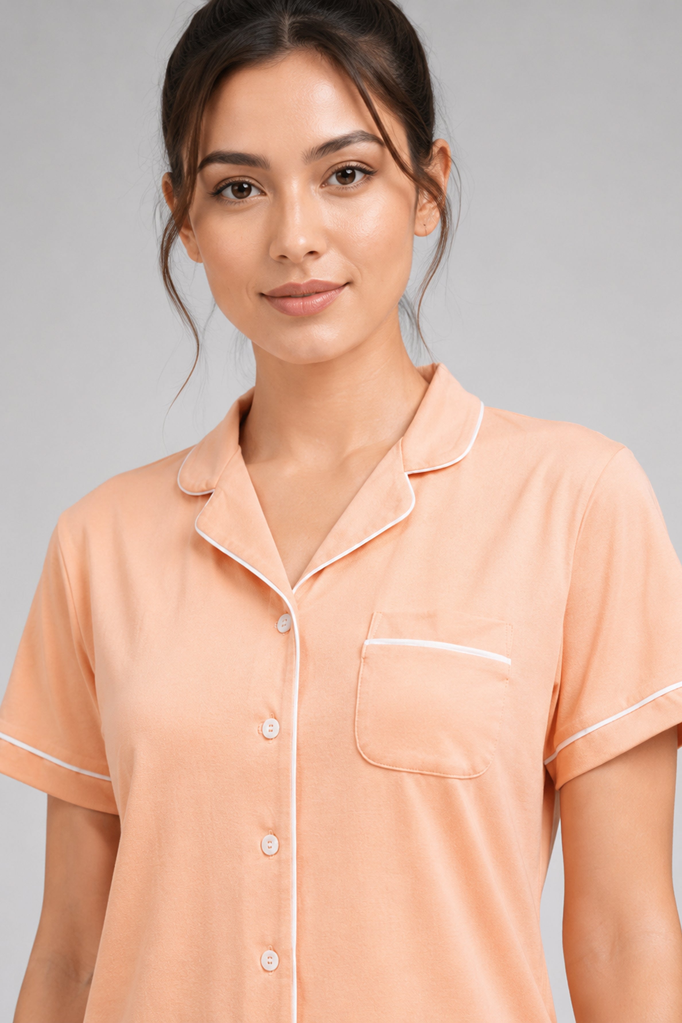 YAWN Women's Pijama 2Pcs Set - Orange