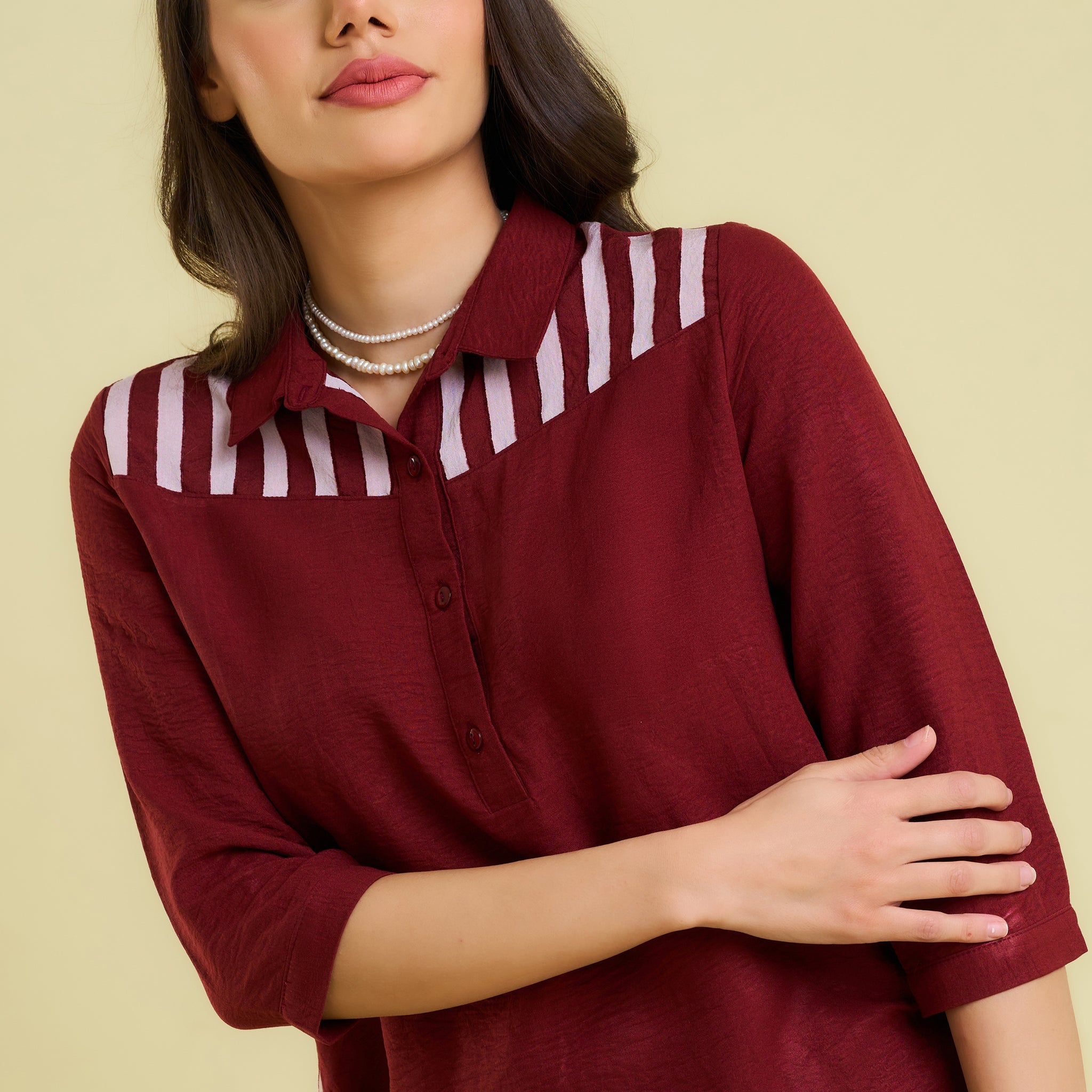 Andriana Ladies Office Blouse