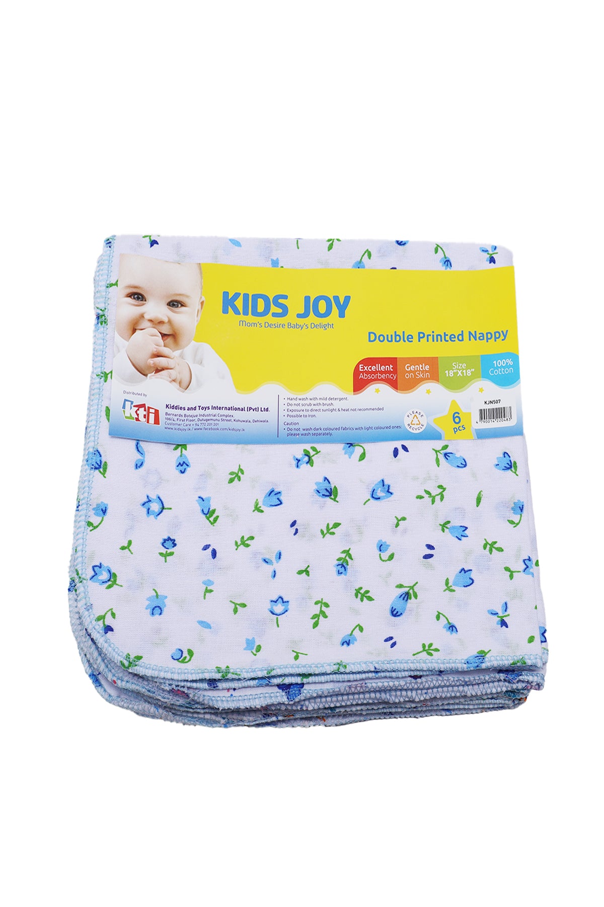 Double Printed Nappy For Baby