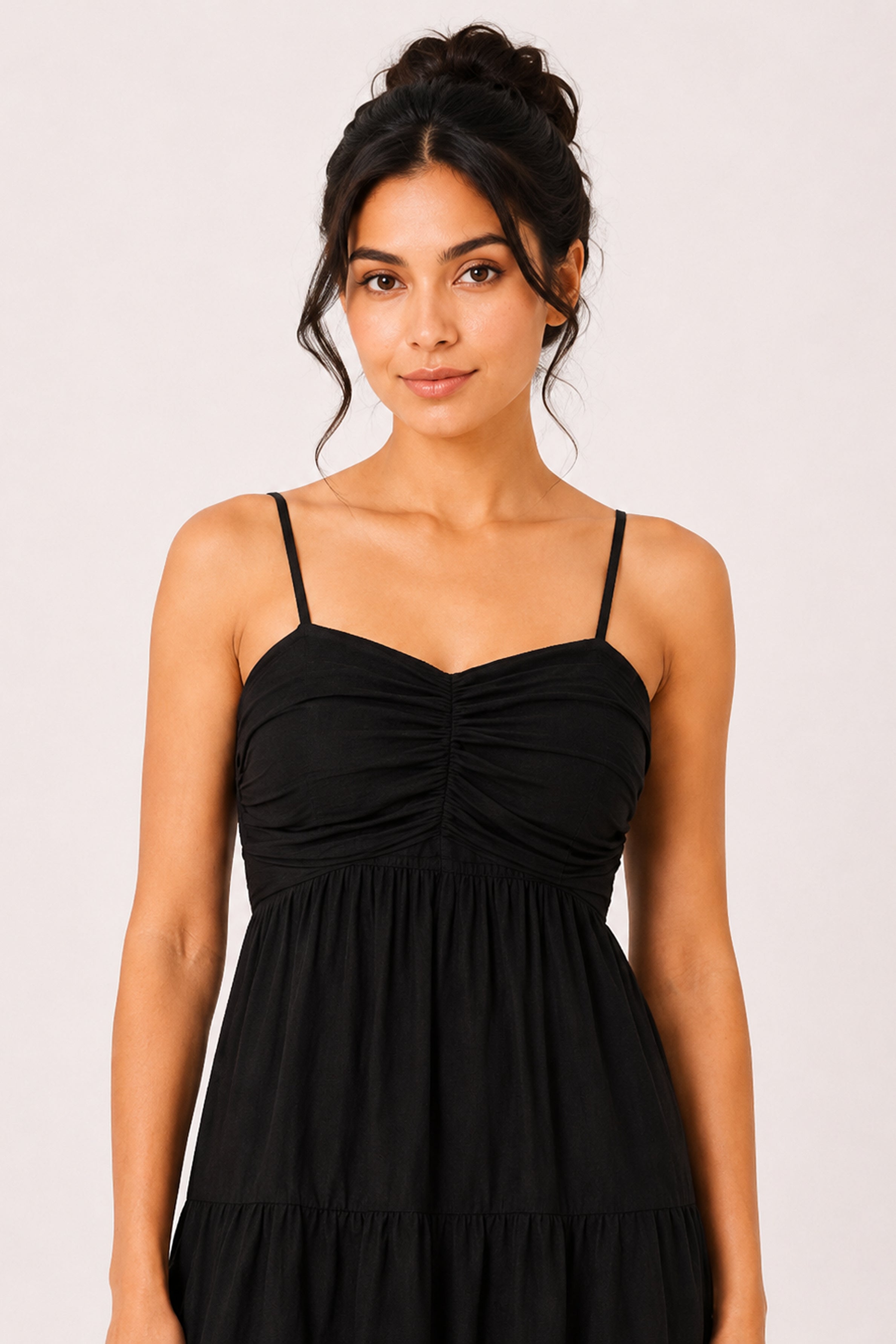 MODANO Long Casual Dress - Black