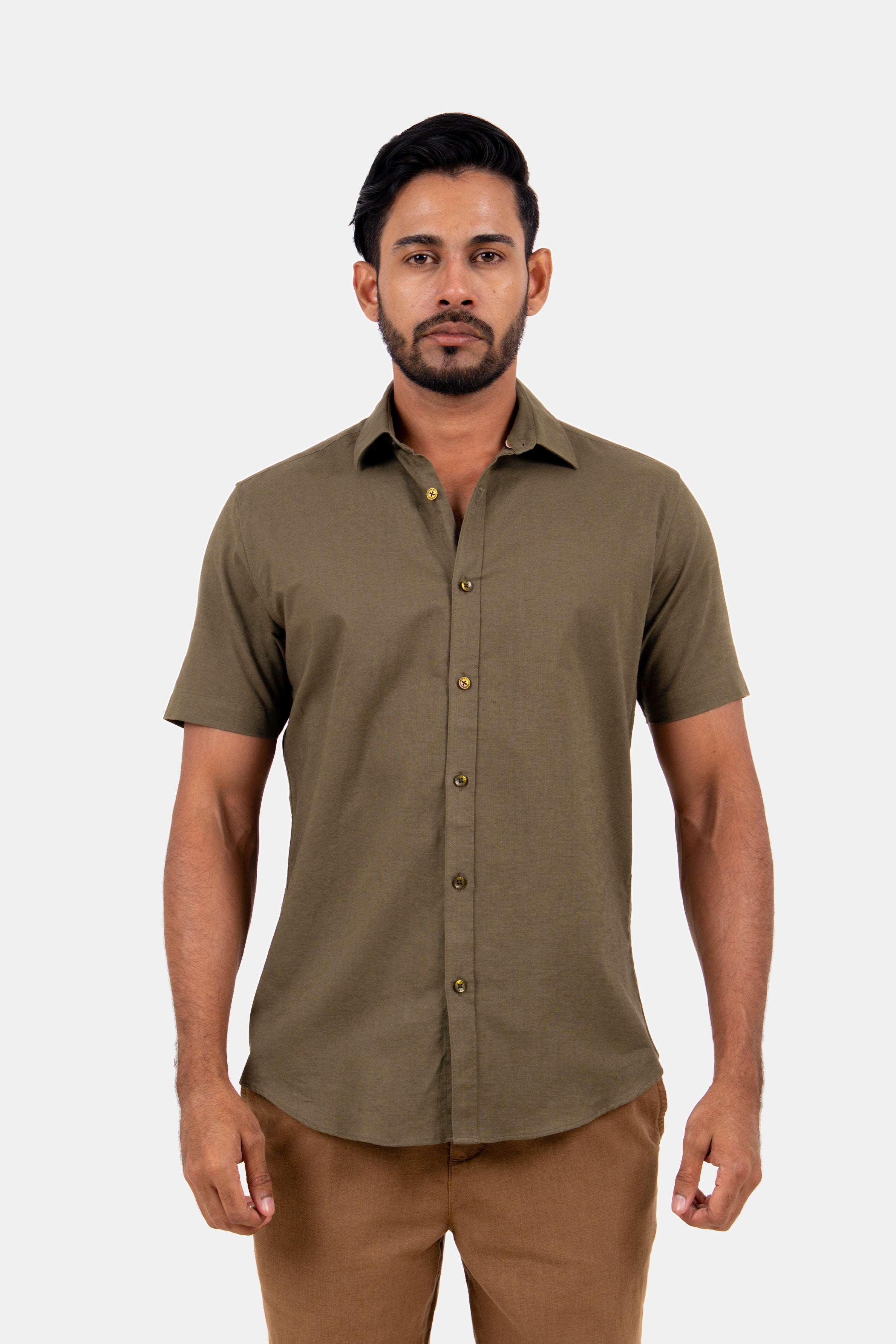 King Street Men's Casual Linen Shirt