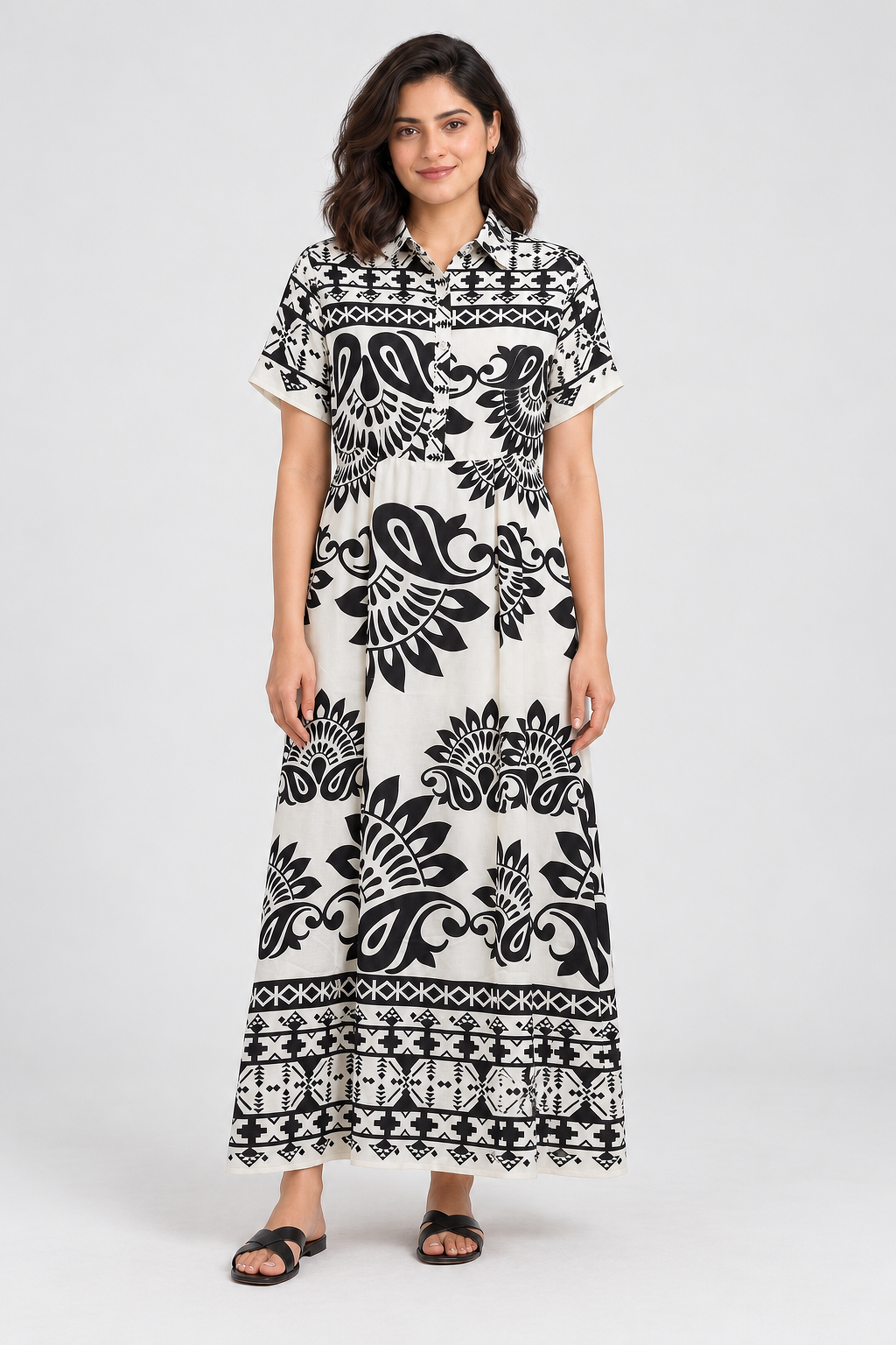 FOREVER 21 Women's Casual Regular Dress - Black
