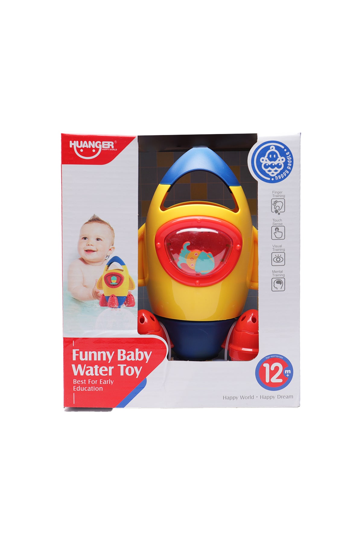 Huanger Funny Baby Rotate Water Bath Toy