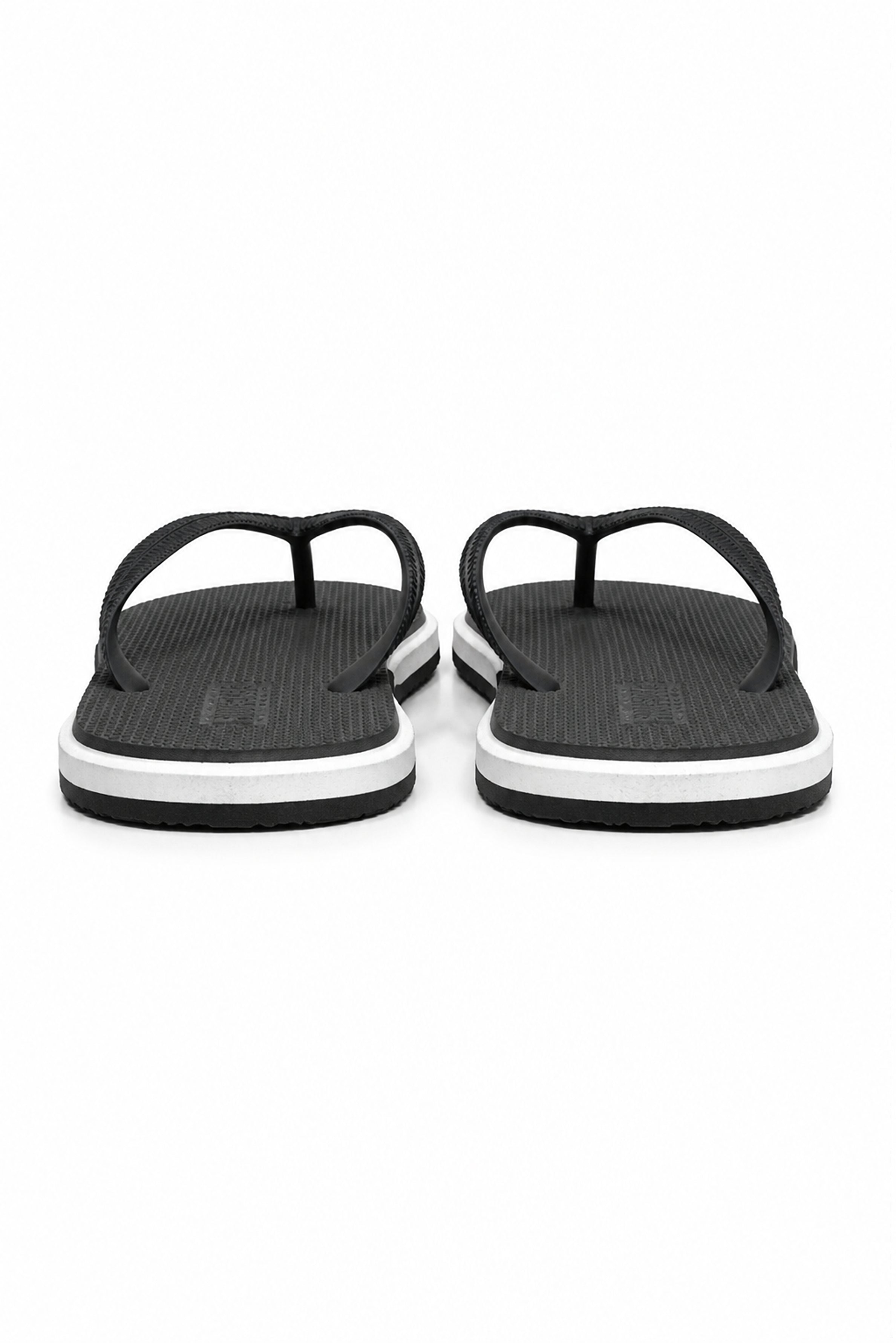 HUSTLE Men's  Flip Flops - Black