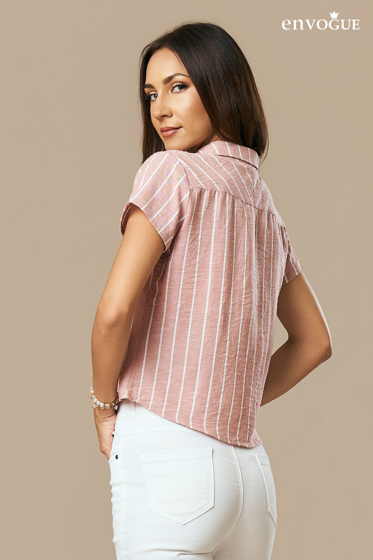 ENVOGUE Women's Formal Blouse