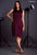 ANDRIANA Women's Striped Formal Dress