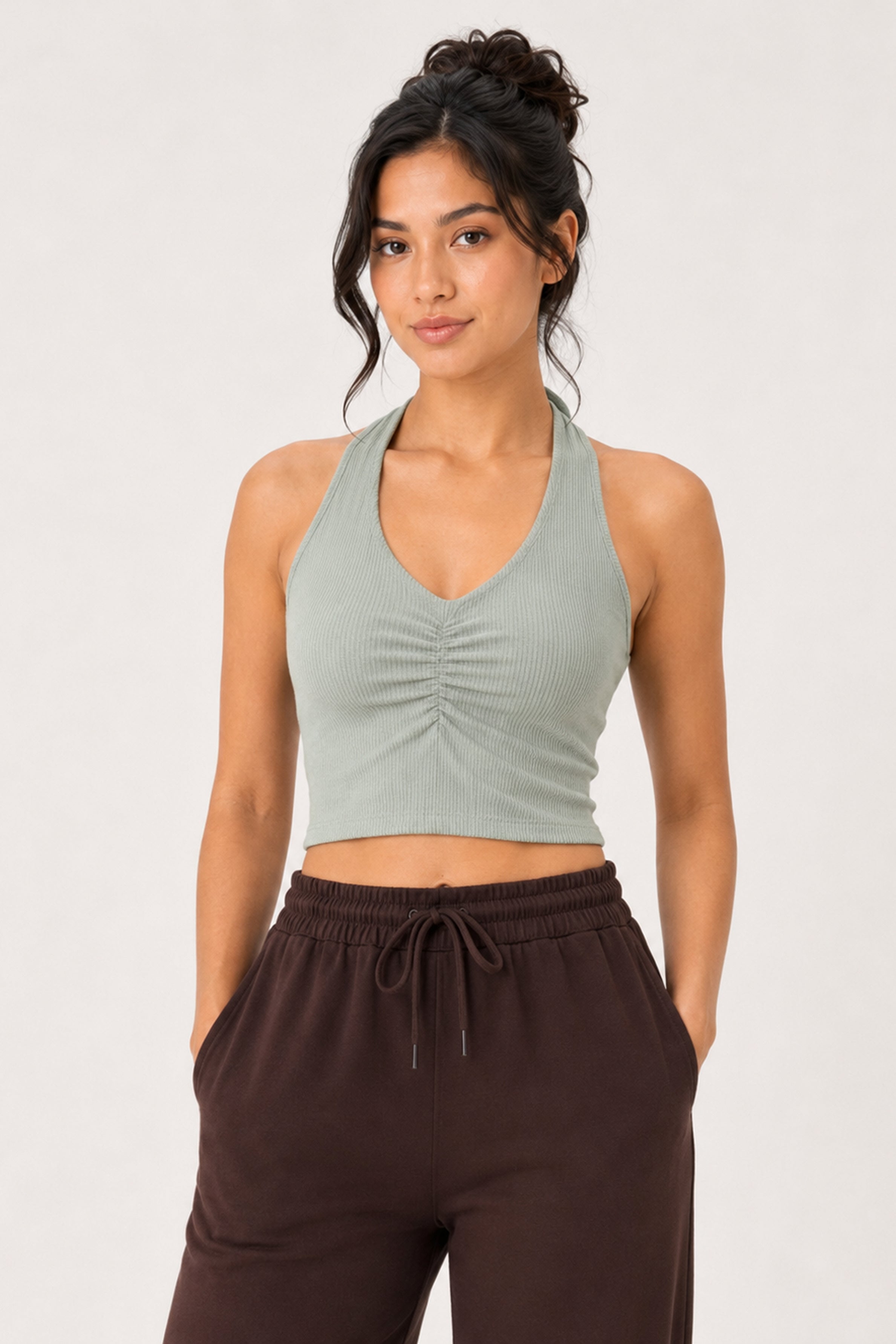MODANO Casual Top - Green